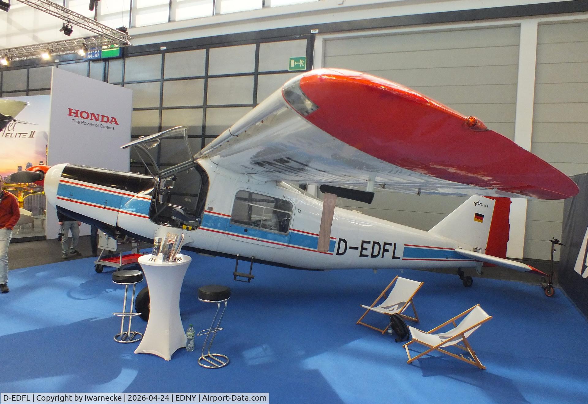 Aircraft D-EDFL, 1959 Dornier Do-27A-1, c/n 392, Dornier Do 27A-1 at the AERO 2026, Friedrichshafen, at EDNY, photo by iwarnecke