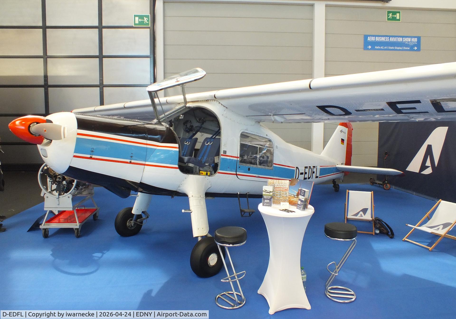 Aircraft D-EDFL, 1959 Dornier Do-27A-1, c/n 392, Dornier Do 27A-1 at the AERO 2026, Friedrichshafen, at EDNY, photo by iwarnecke