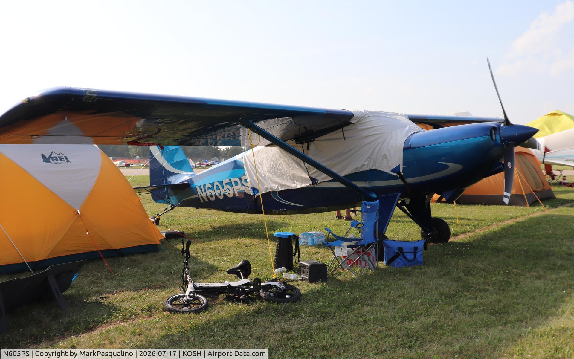 Aircraft N605PS, 2025 Avipro Bearhawk Model 5, c/n 34M5-66M5/67M5, Bearhawk Model 5, at KOSH, photo by MarkPasqualino