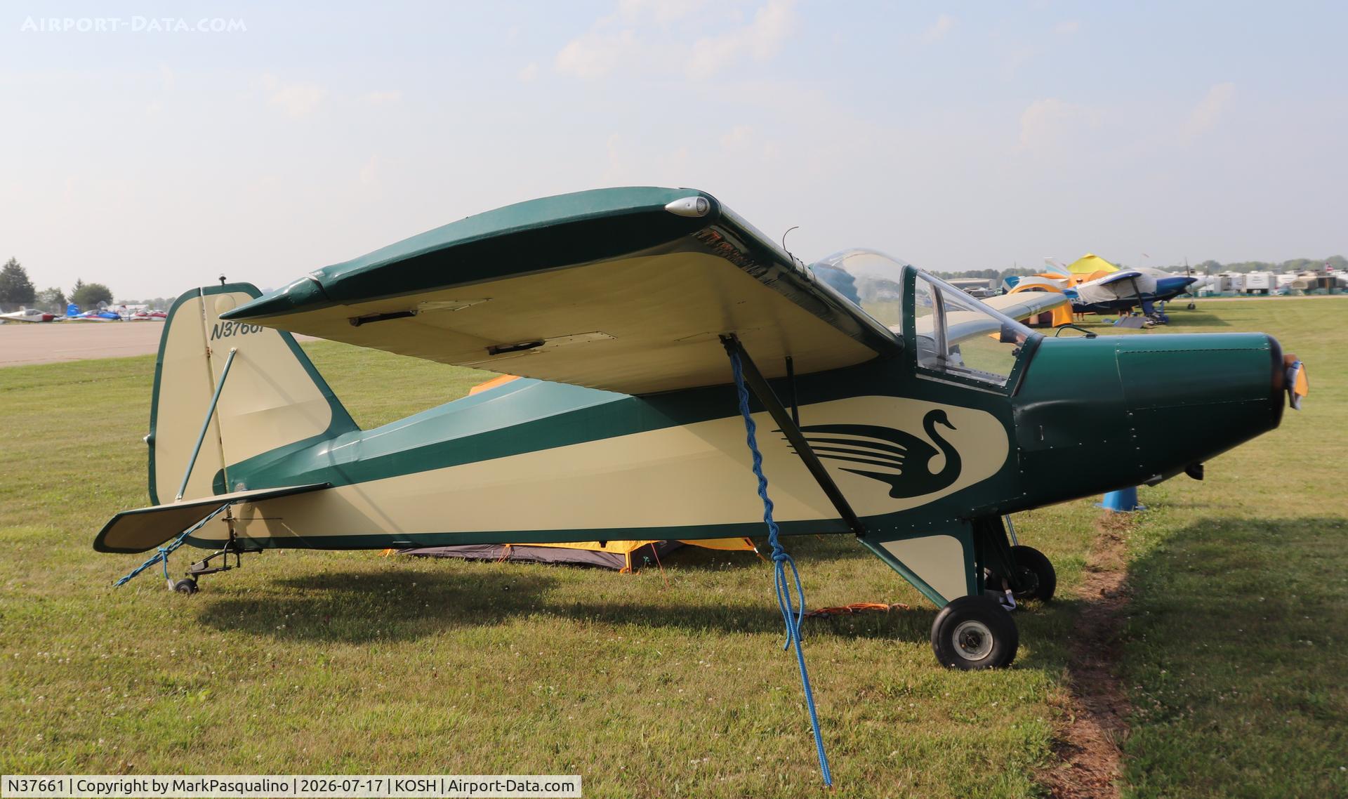 Aircraft N37661, 1981 Sisler Cygnet SF-2A, c/n 129, Cygnet SF-2A, at KOSH, photo by MarkPasqualino