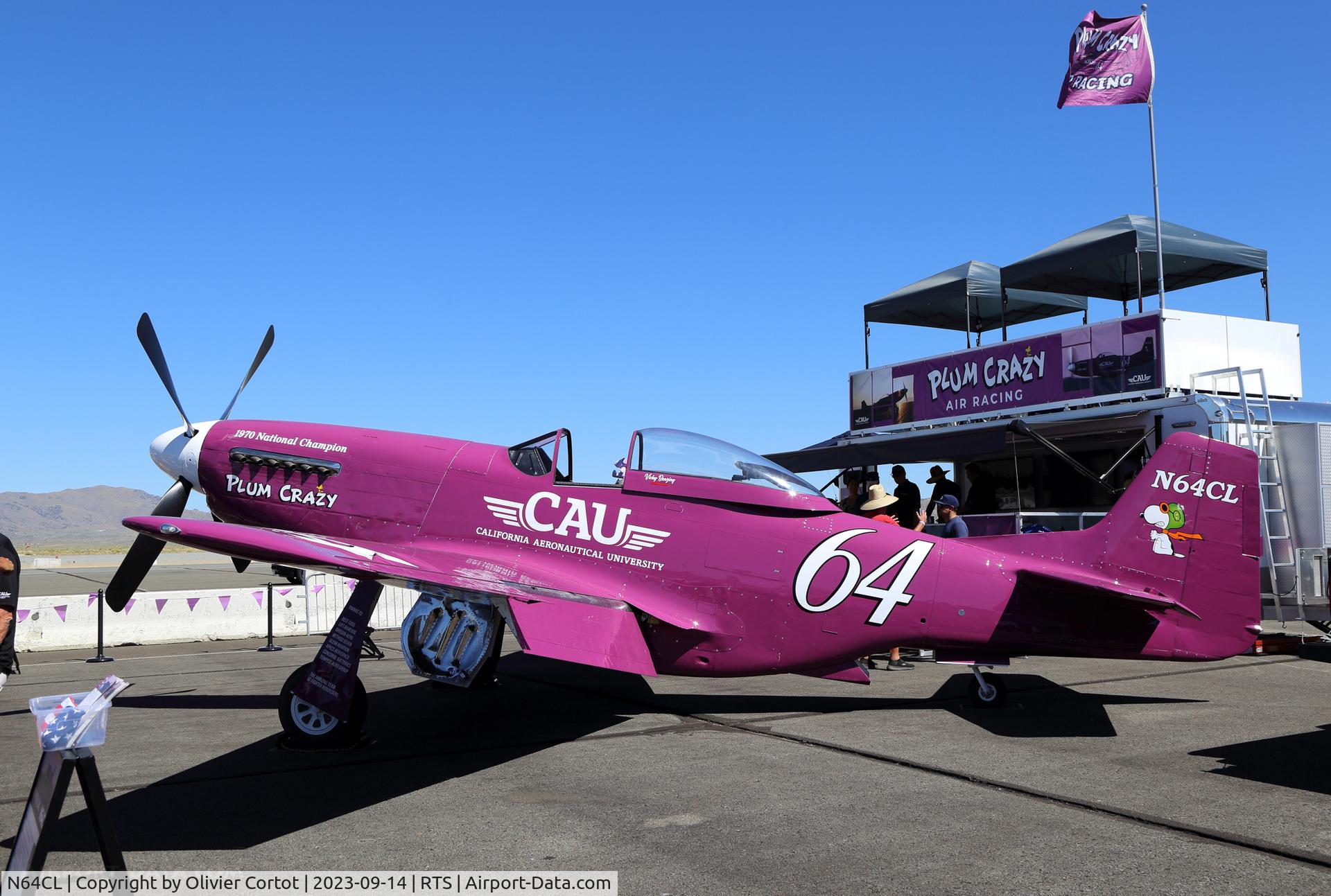 N64CL, 1944 North American F-51D Mustang, c/n 10216, 2023 air races