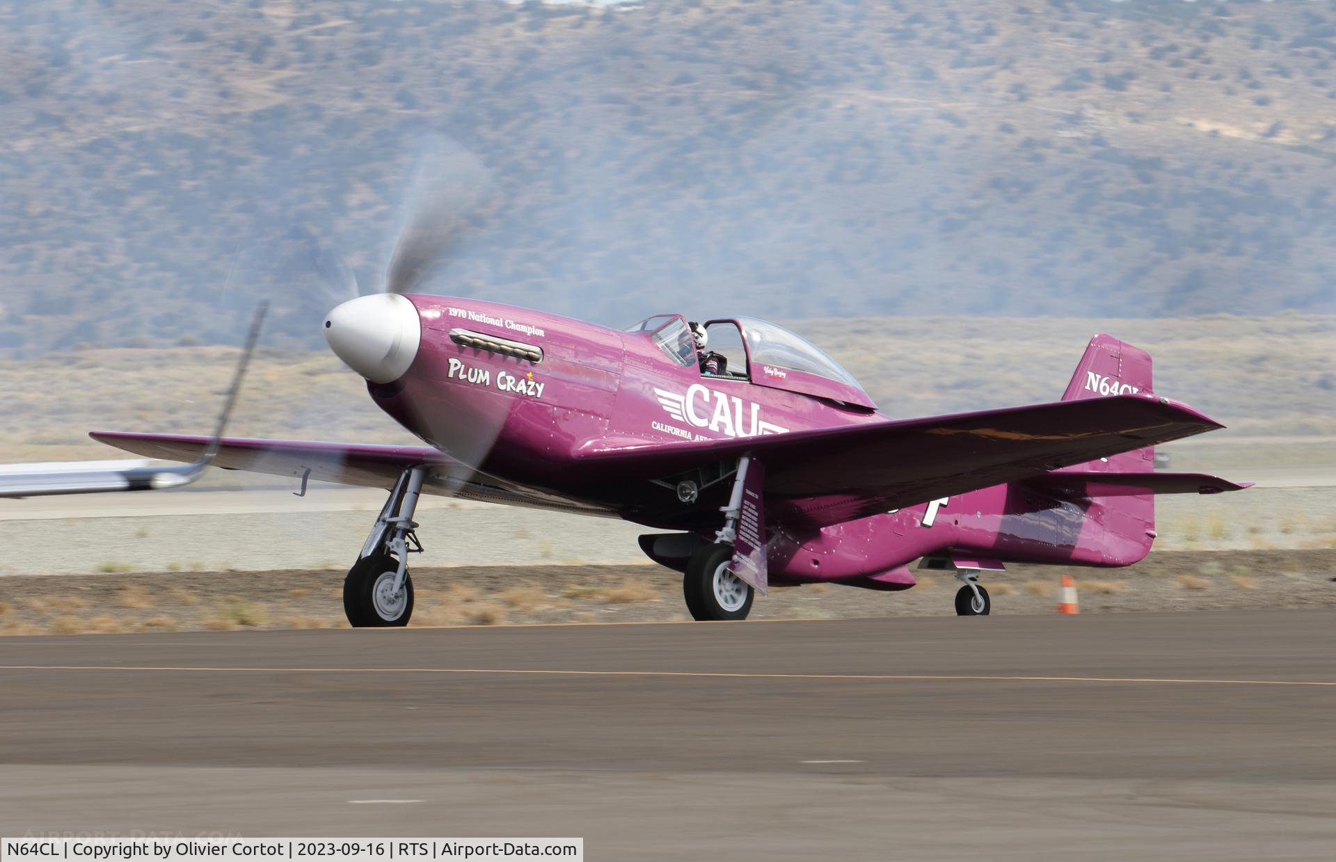 N64CL, 1944 North American F-51D Mustang, c/n 10216, 2023 air races