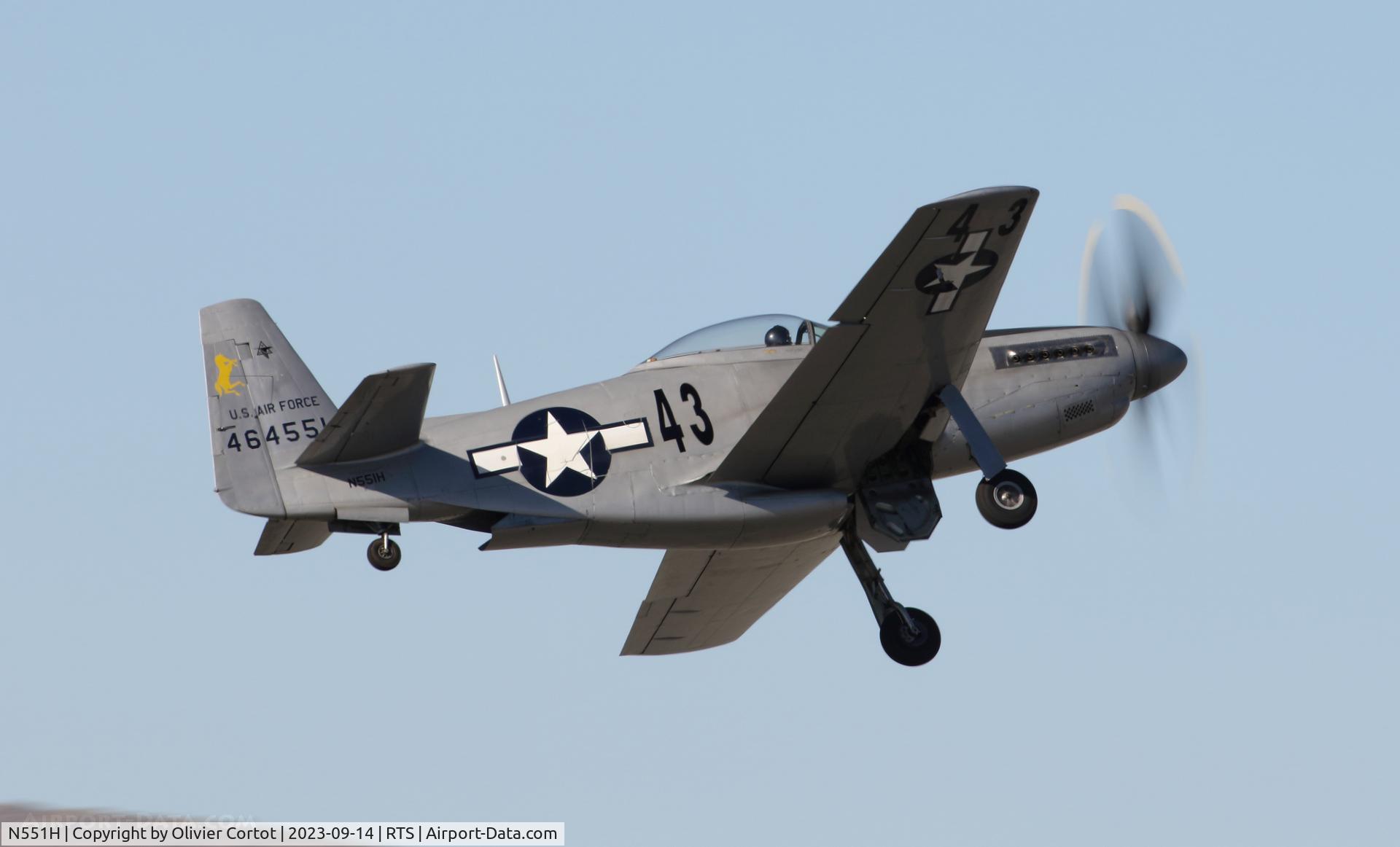 N551H, 1944 North American F-51-H-5-NA, c/n 44-64314, 2023 air races