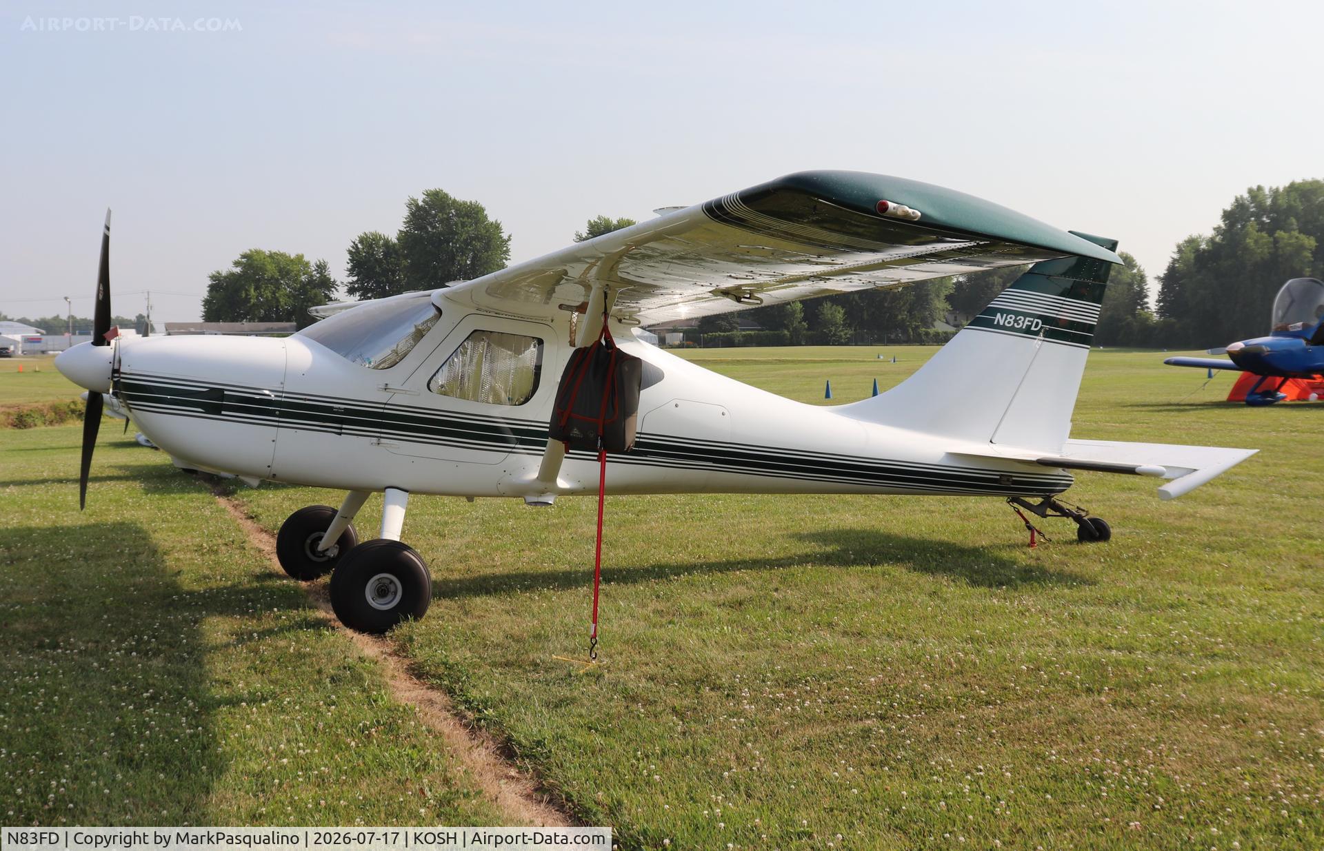 Aircraft N83FD, 1998 Dougherty Joseph Leo GLAS STAR, c/n 5059, Glastar, at KOSH, photo by MarkPasqualino