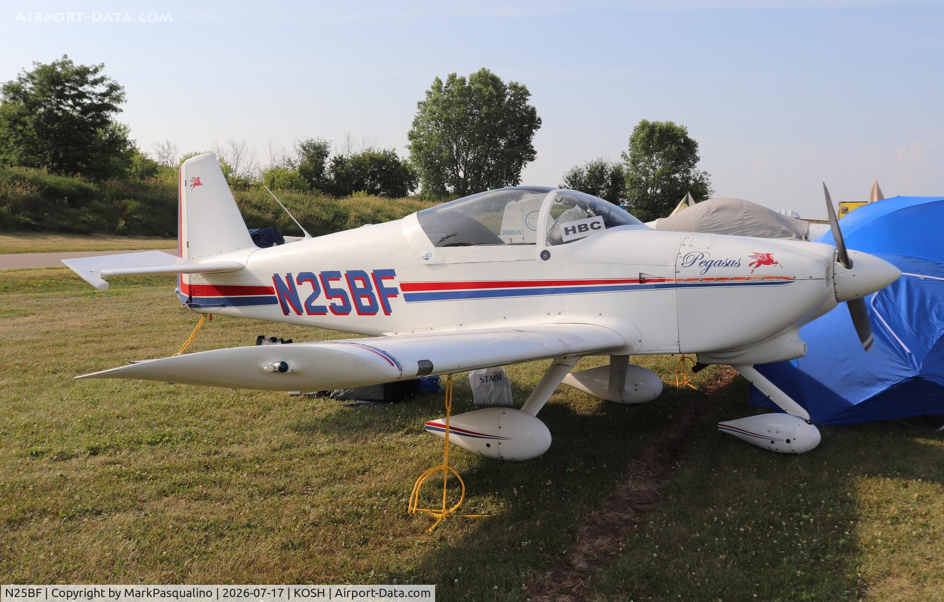 Aircraft N25BF, 1999 Vans RV-6A, c/n 24351, Vans RV-6A, at KOSH, photo by MarkPasqualino