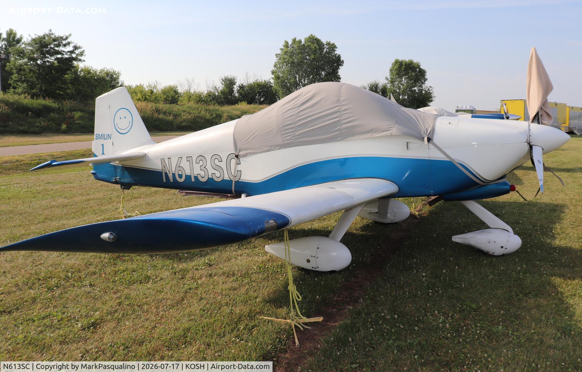 Aircraft N613SC, Vans RV-6A, c/n 1 (N613SC), Vans RV-6A, at KOSH, photo by MarkPasqualino