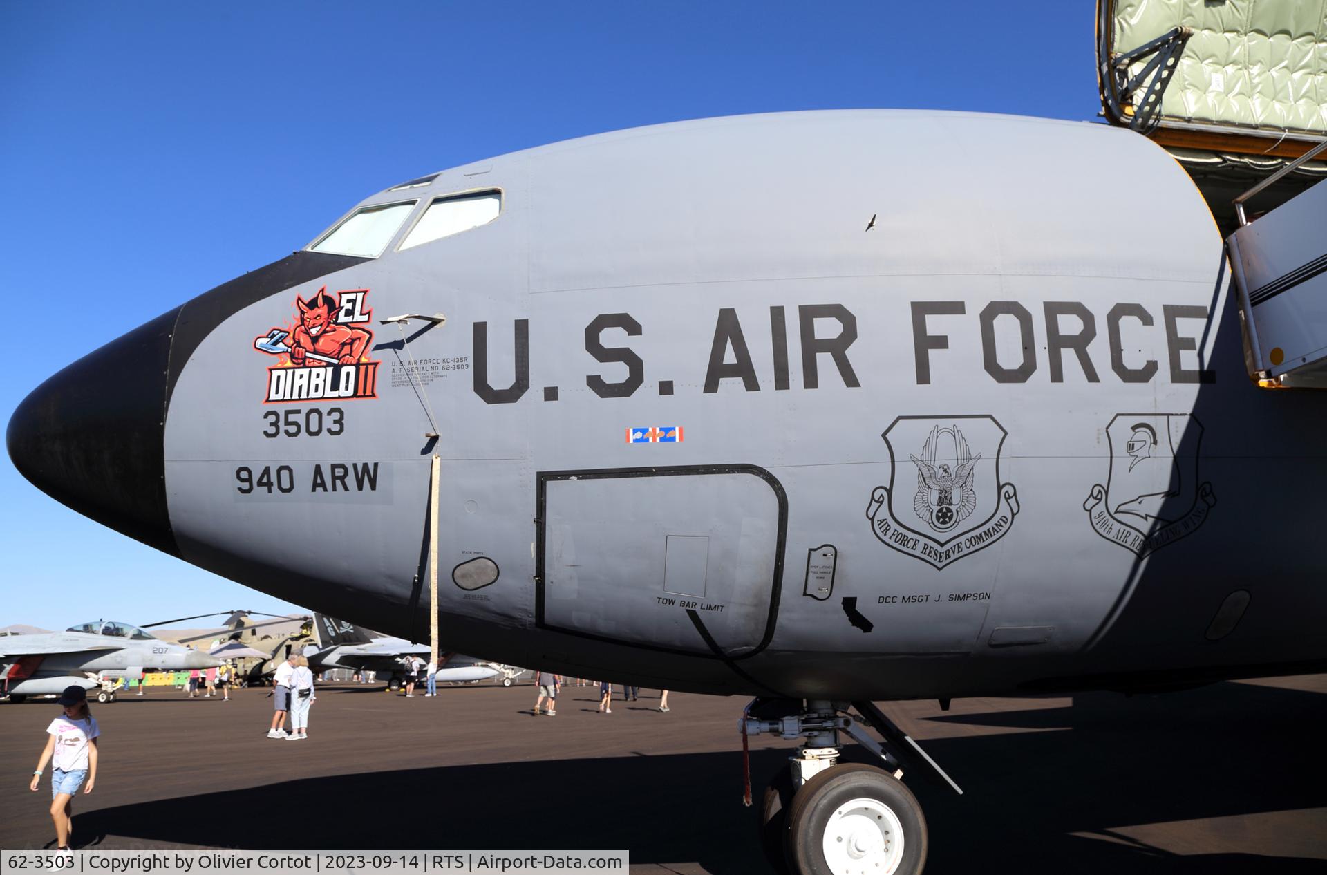62-3503, 1962 Boeing KC-135R Stratotanker, c/n 18486, 2023 air races