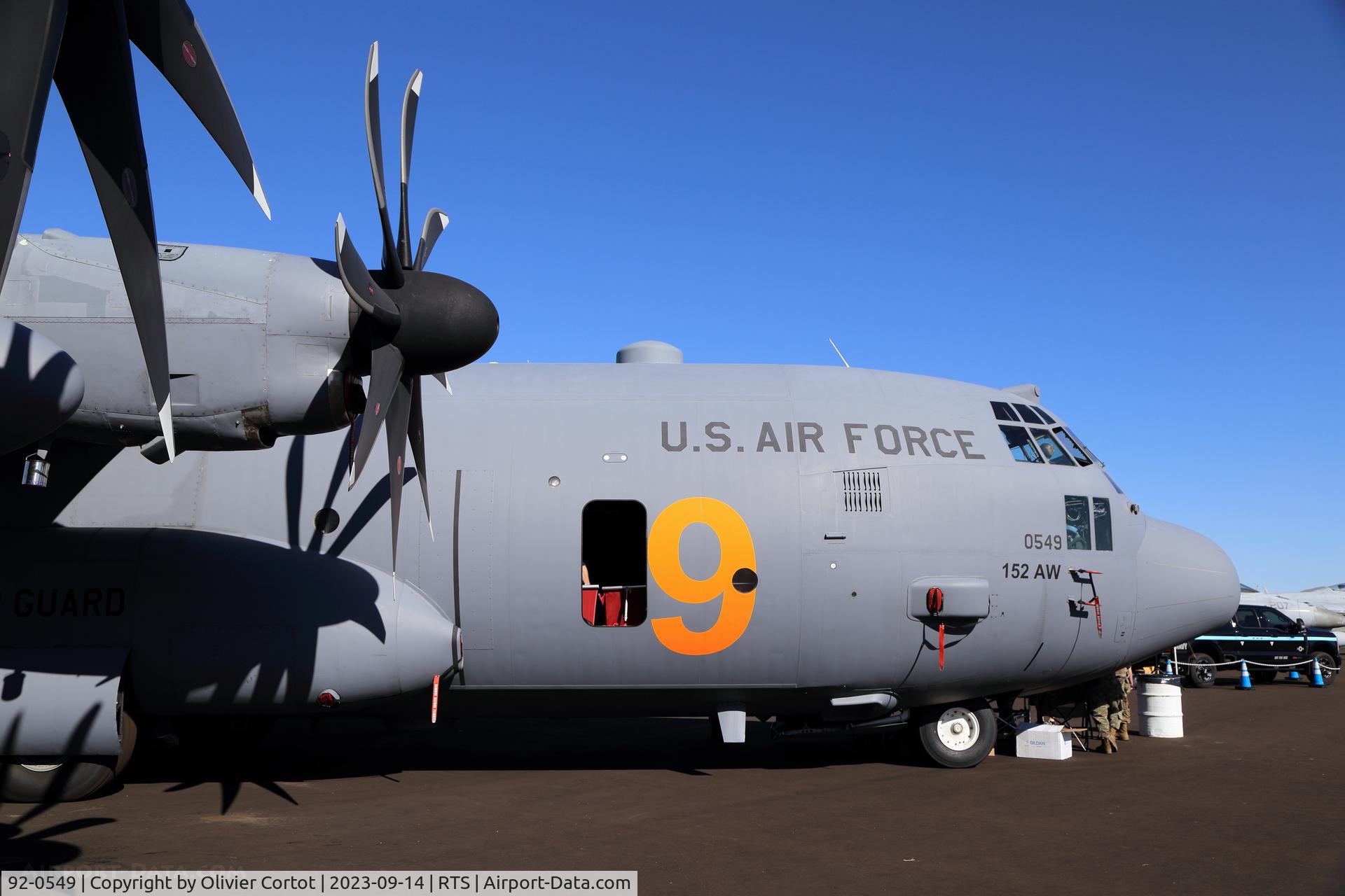 92-0549, 1992 Lockheed C-130H Hercules, c/n 382-5337, 2023 air races