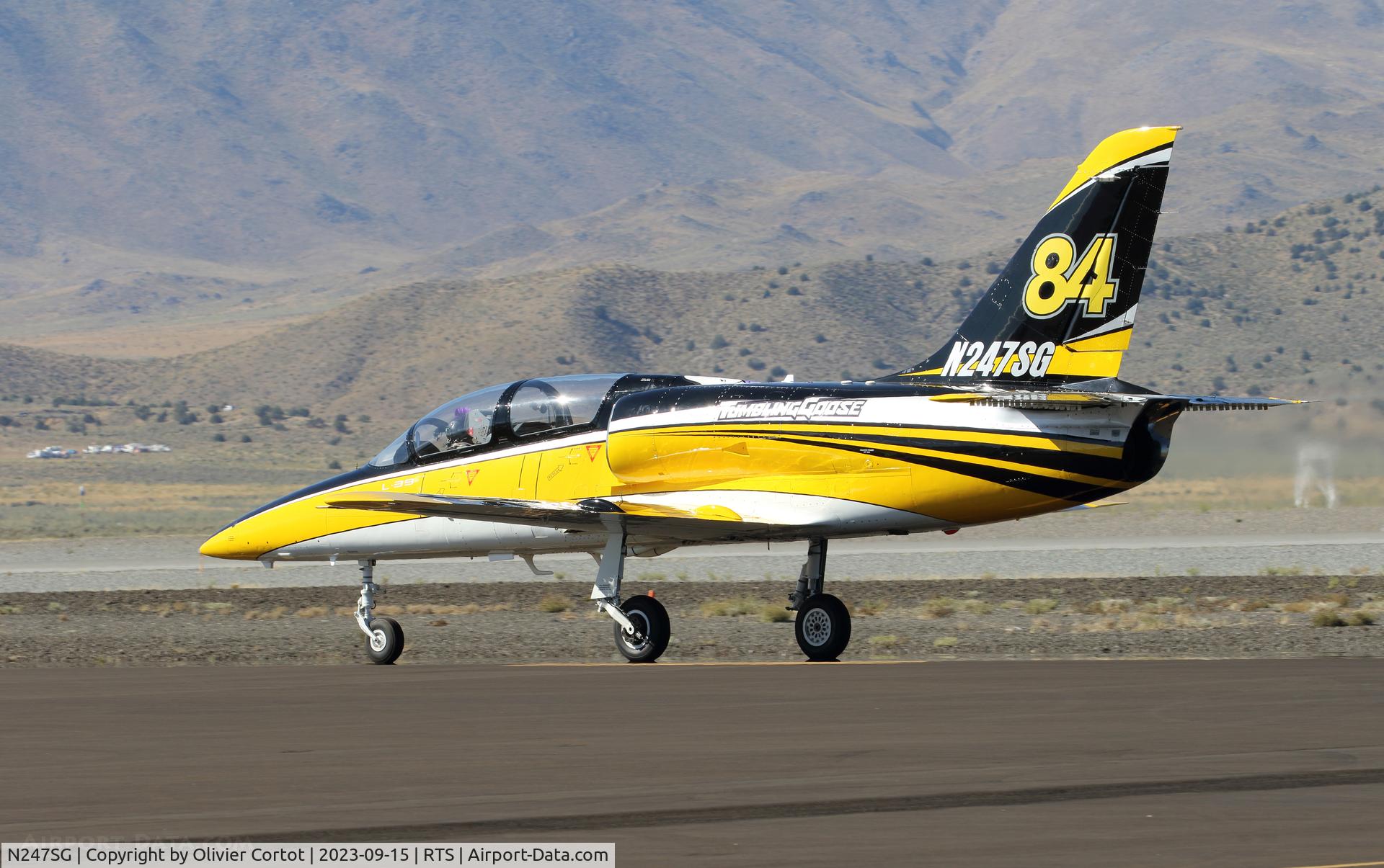 N247SG, 1984 Aero Vodochody L-39C, c/n 433135, 2023 air races