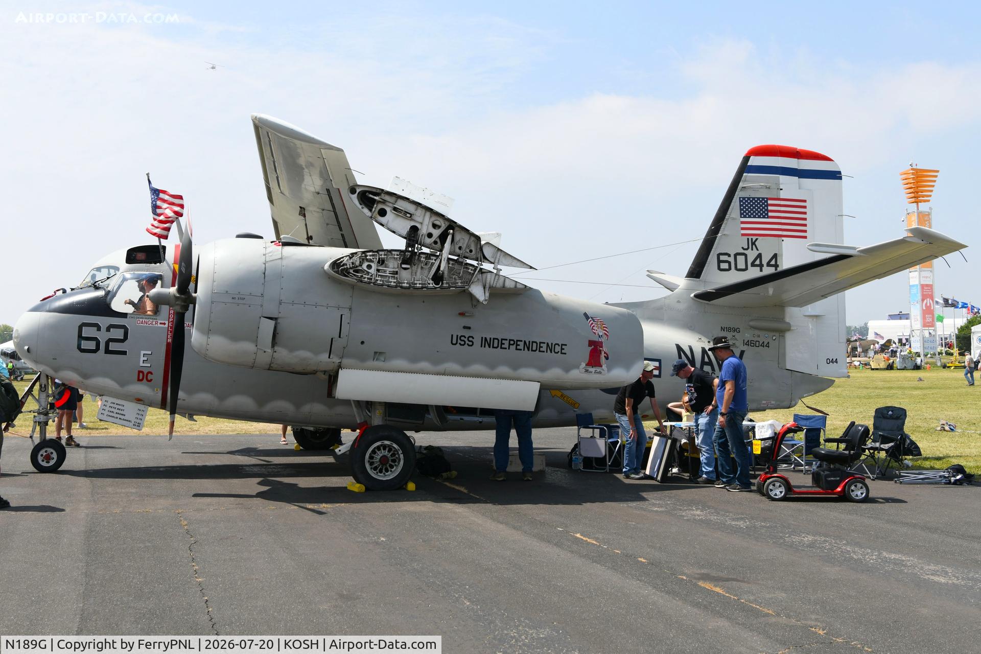 N189G, 1955 Grumman C-1A Trader, c/n G-96-74, Trader Air Inc Grumman C-1A Trader