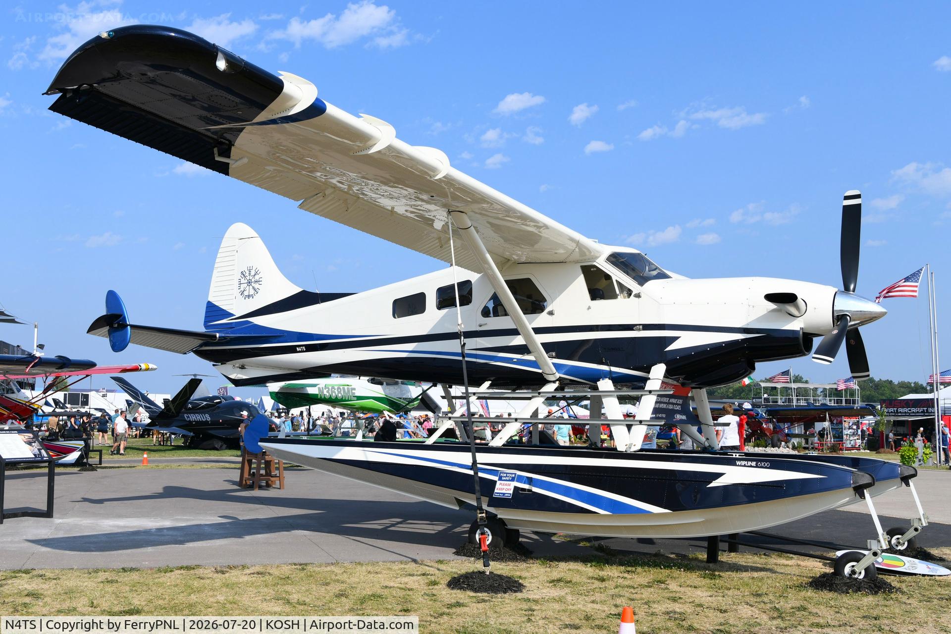 N4TS, 1955 De Havilland DHC-2 Beaver, c/n 930, Upland Aviation DHC2T