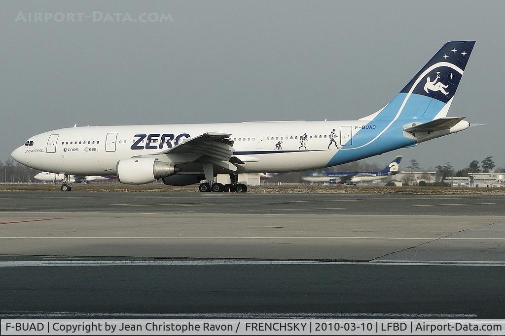F-BUAD, 1973 Airbus A300B2-103, c/n 003, Zéro G