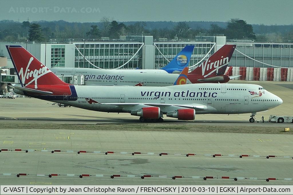 G-VAST, 1997 Boeing 747-41R, c/n 28757 l/n 1117, "Ladybird"  To DGX 15 Jul 2020 for scrapping