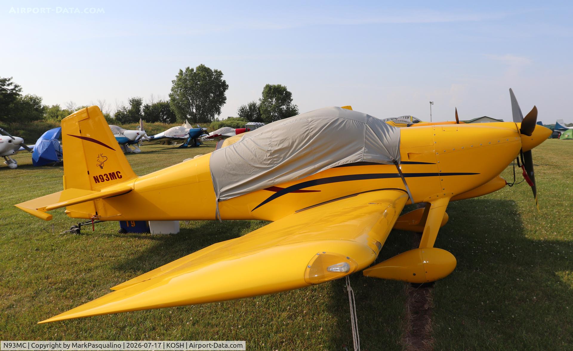 Aircraft N93MC, 2013 Vans RV-7, c/n 71004, Vans RV-7, at KOSH, photo by MarkPasqualino
