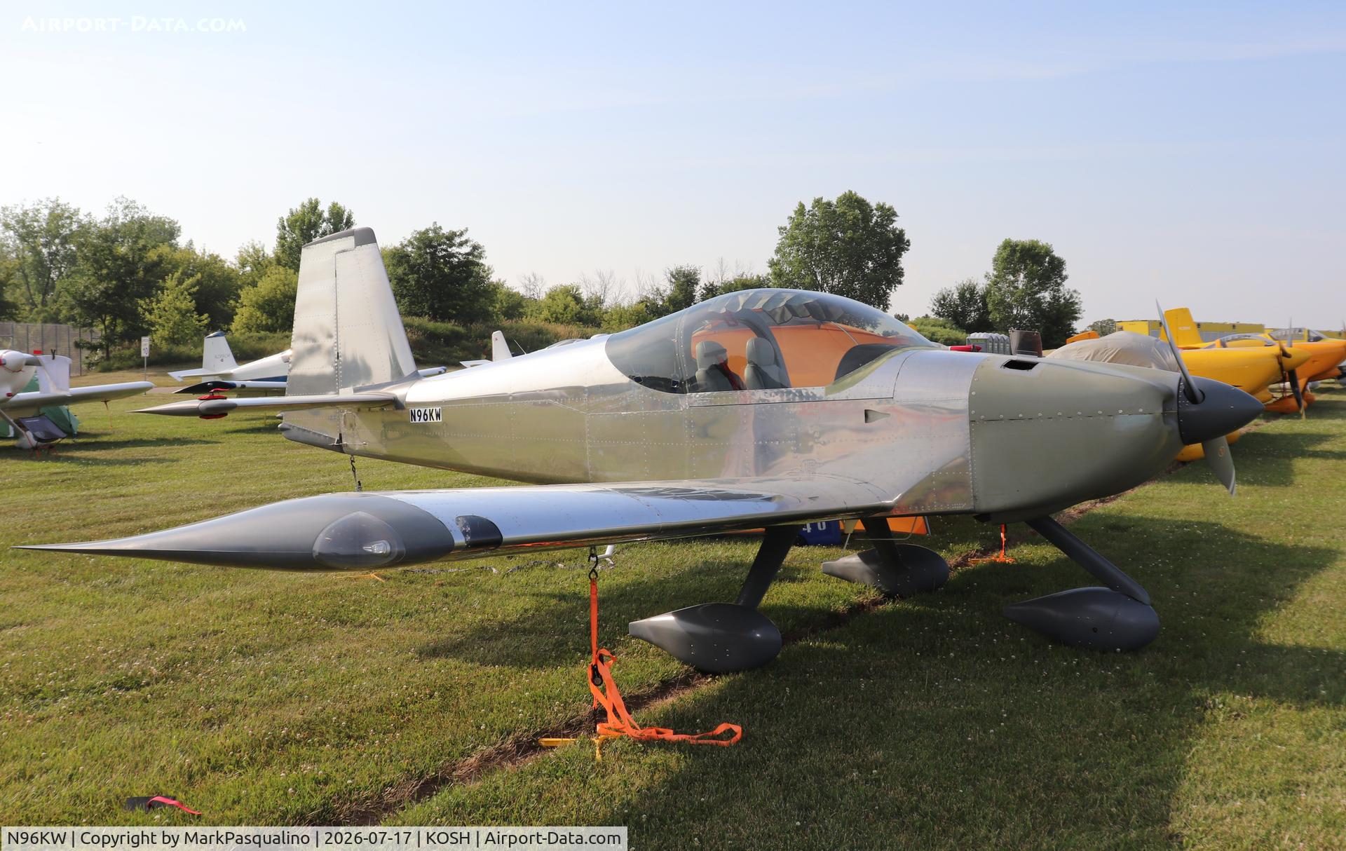 Aircraft N96KW, 2013 Vans RV-14A, c/n 140975, Vans RV-14A, at KOSH, photo by MarkPasqualino