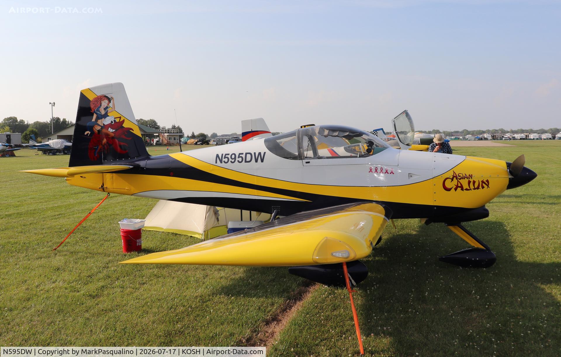 N595DW, 2018 Van's RV-9A, c/n 90496, Vans RV-9A