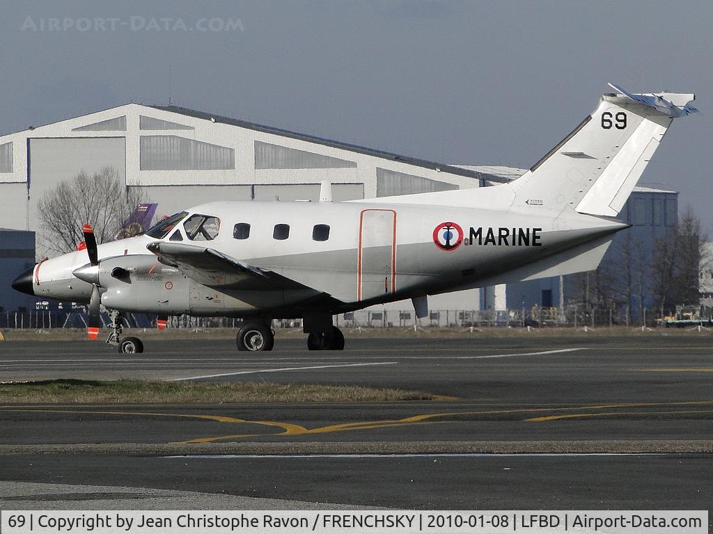 69, Embraer EMB-121AN Xingu, c/n 121069, French Navy