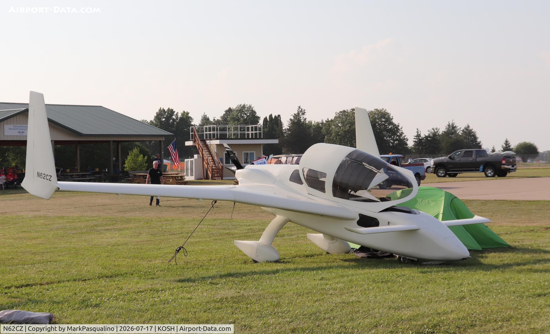 Aircraft N62CZ, 2023 Cozy Mark IV, c/n 001, Cozy Mark IV, at KOSH, photo by MarkPasqualino