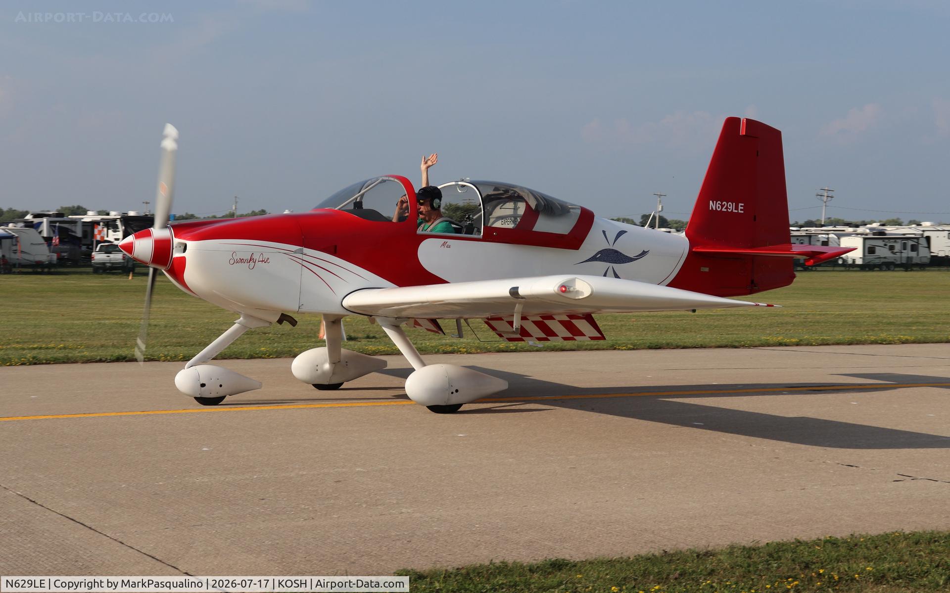 N629LE, 2021 Vans RV-7A, c/n 71170, Vans RV-7A