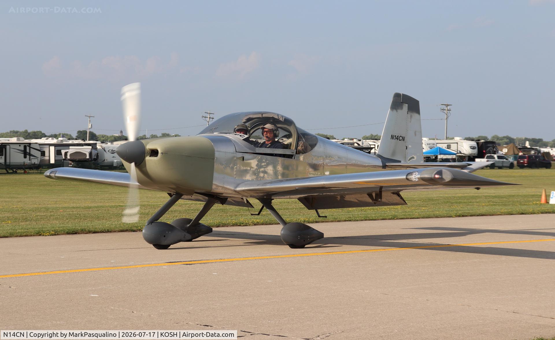 N14CN, 2021 Vans RV-14A, c/n 140341, Vans RV-14A