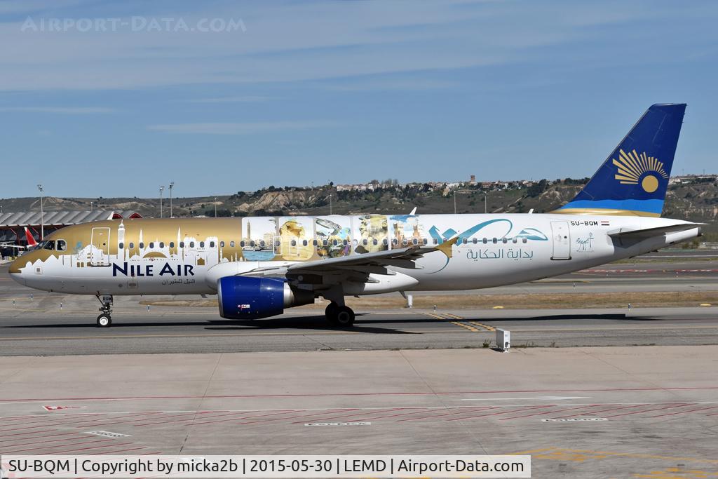 SU-BQM, 2010 Airbus A320-214, c/n 4310, Taxiing