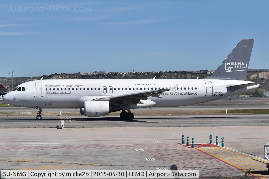 SU-NMG, 2012 Airbus A320-214, c/n 5171, Taxiing