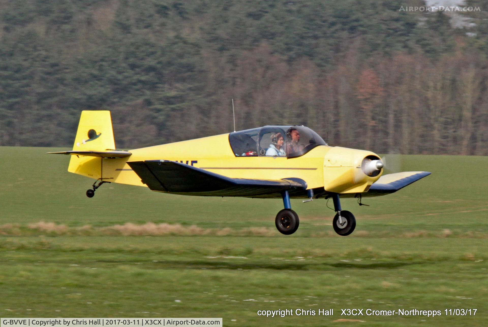 G-BVVE, 1961 Jodel D-112, c/n 1070, Northrepps, 11/03/17