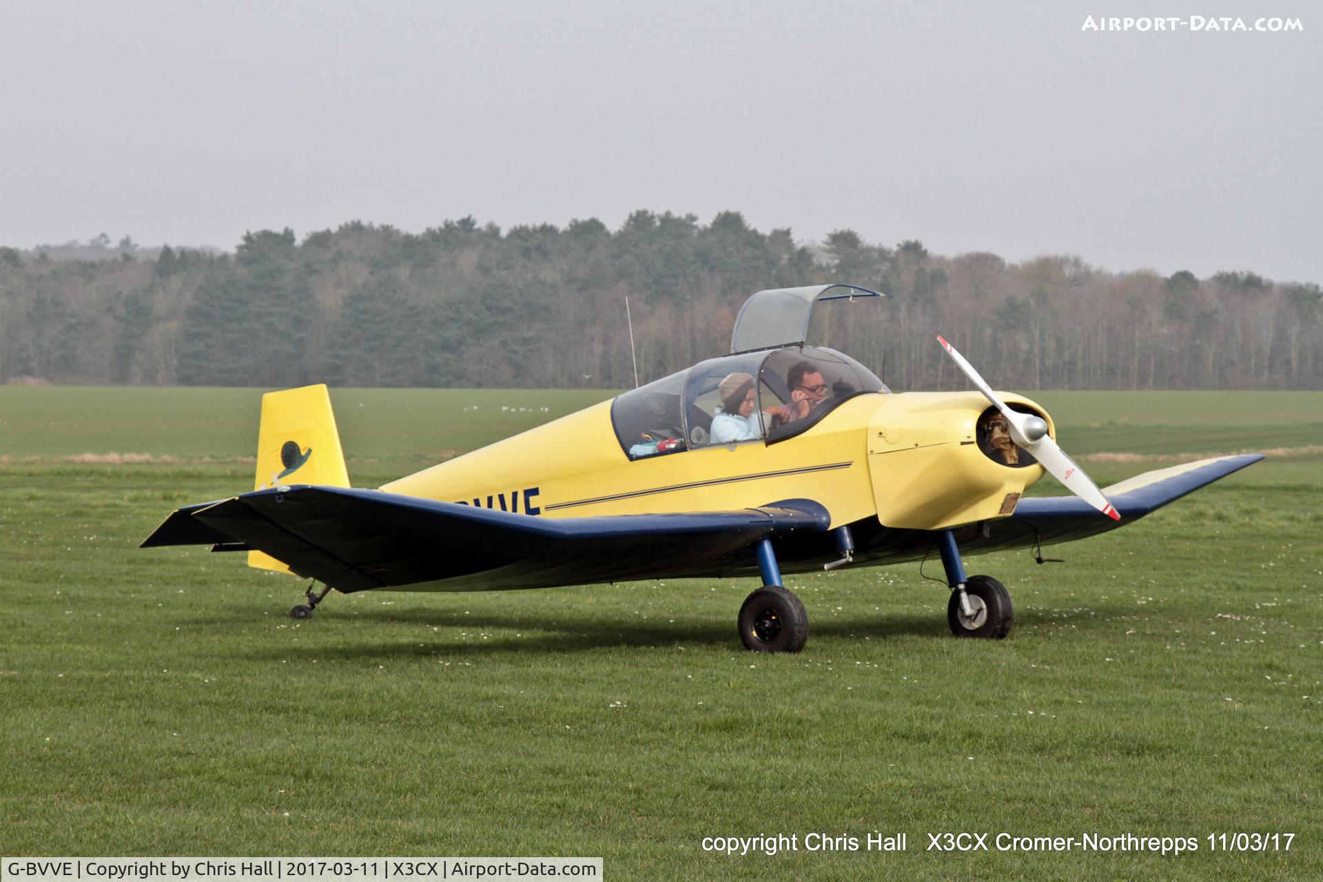 G-BVVE, 1961 Jodel D-112, c/n 1070, Northrepps, 11/03/17
