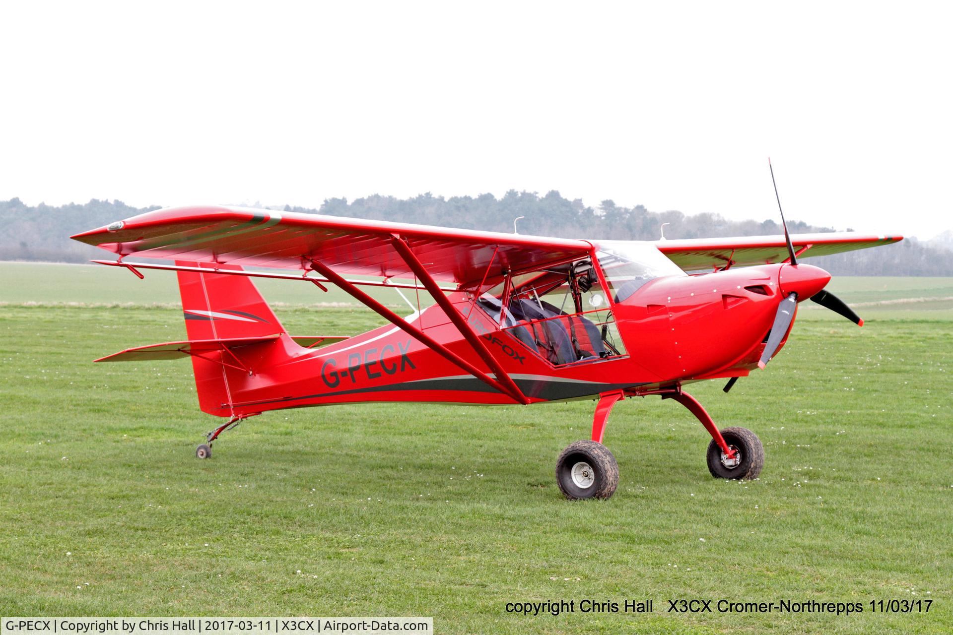 G-PECX, 2016 Eurofox 912S, c/n BMAA/HB/687, Northrepps, 11/03/17