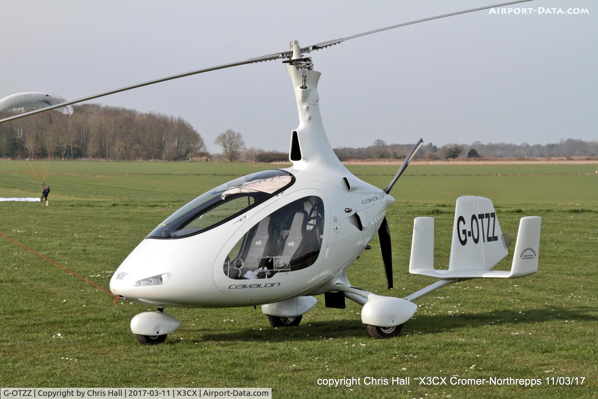 G-OTZZ, 2016 Rotorsport Uk Cavalon, c/n RSUK/CVLN/021, Northrepps, 11/03/17