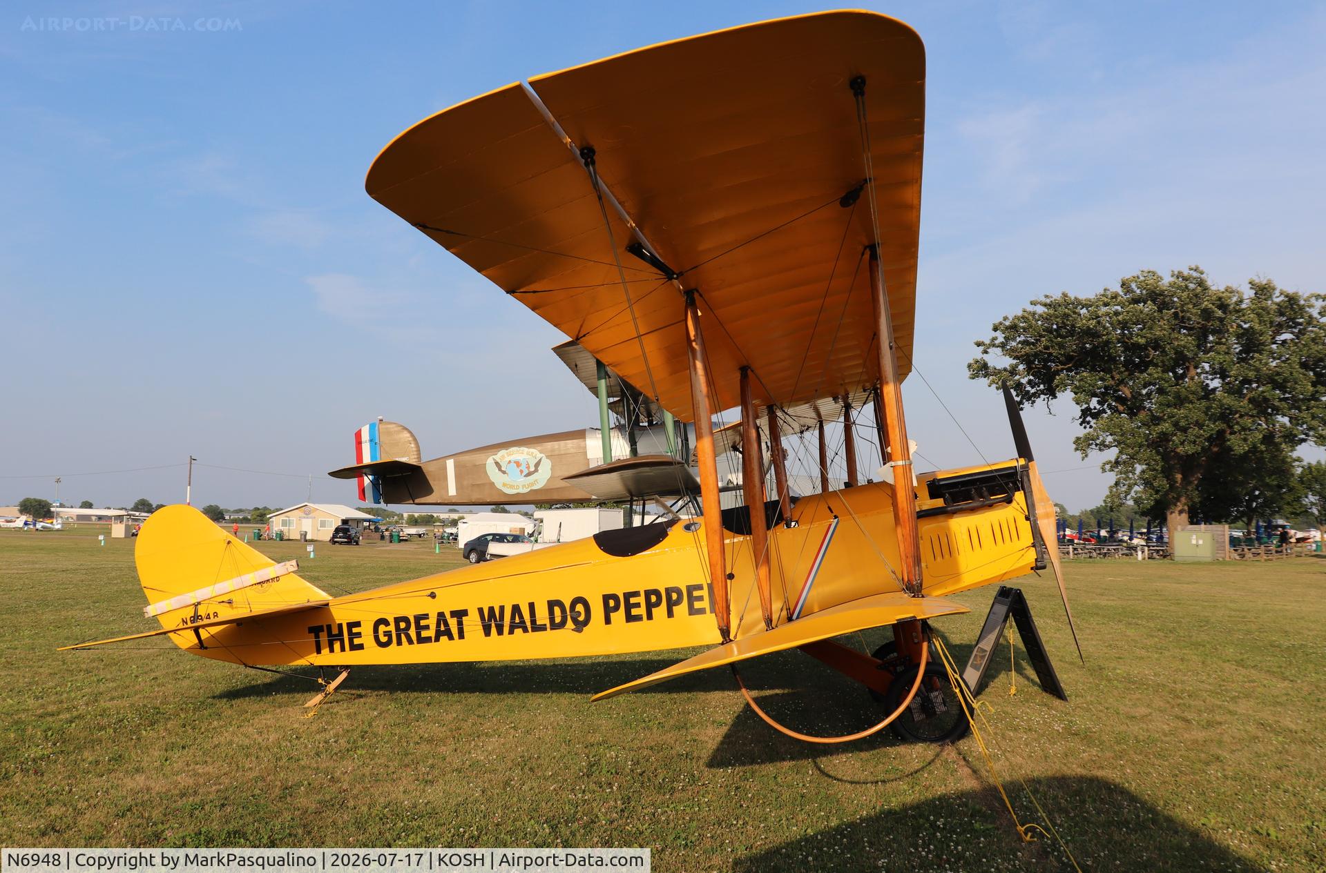 Aircraft N6948, 1917 Standard J-1, c/n 1956, Standard J-1, at KOSH, photo by MarkPasqualino