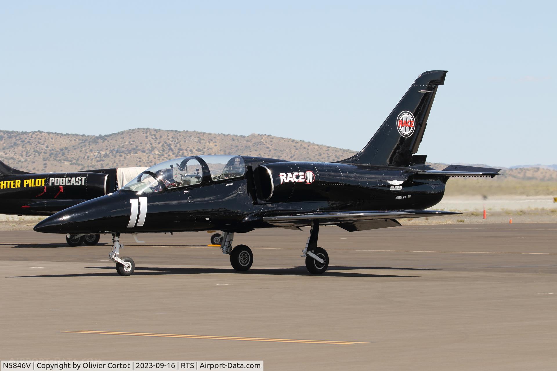 Aircraft N5846V, 1984 Aero L-39C Albatros, c/n 432826, 2023 air races, at RTS, photo by Olivier Cortot