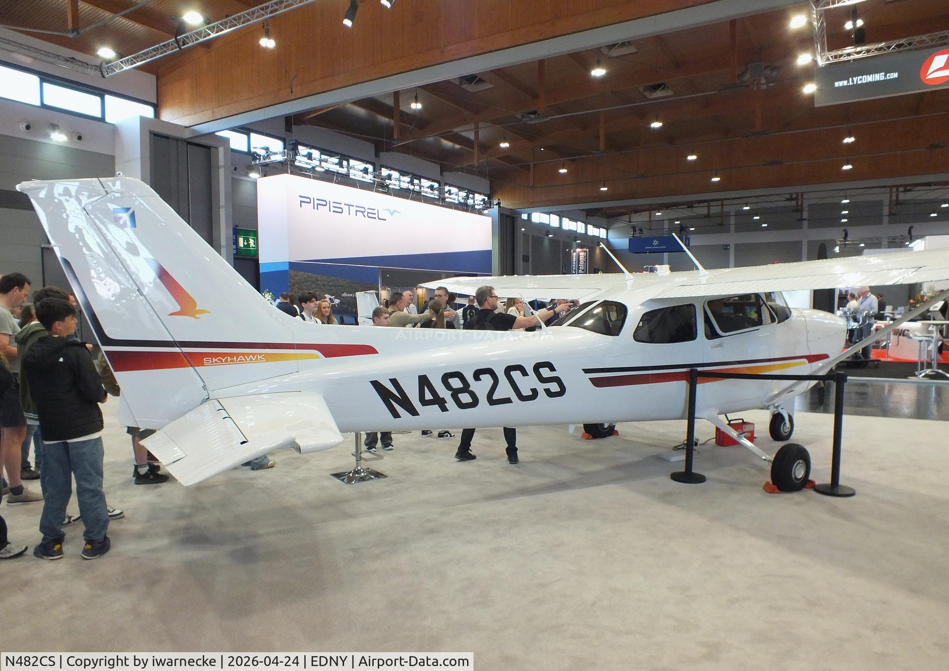 N482CS, 2026 Textron (Cessna) 172S, c/n 172S13482, Textron (Cessna) 172S at the AERO 2026, Friedrichshafen