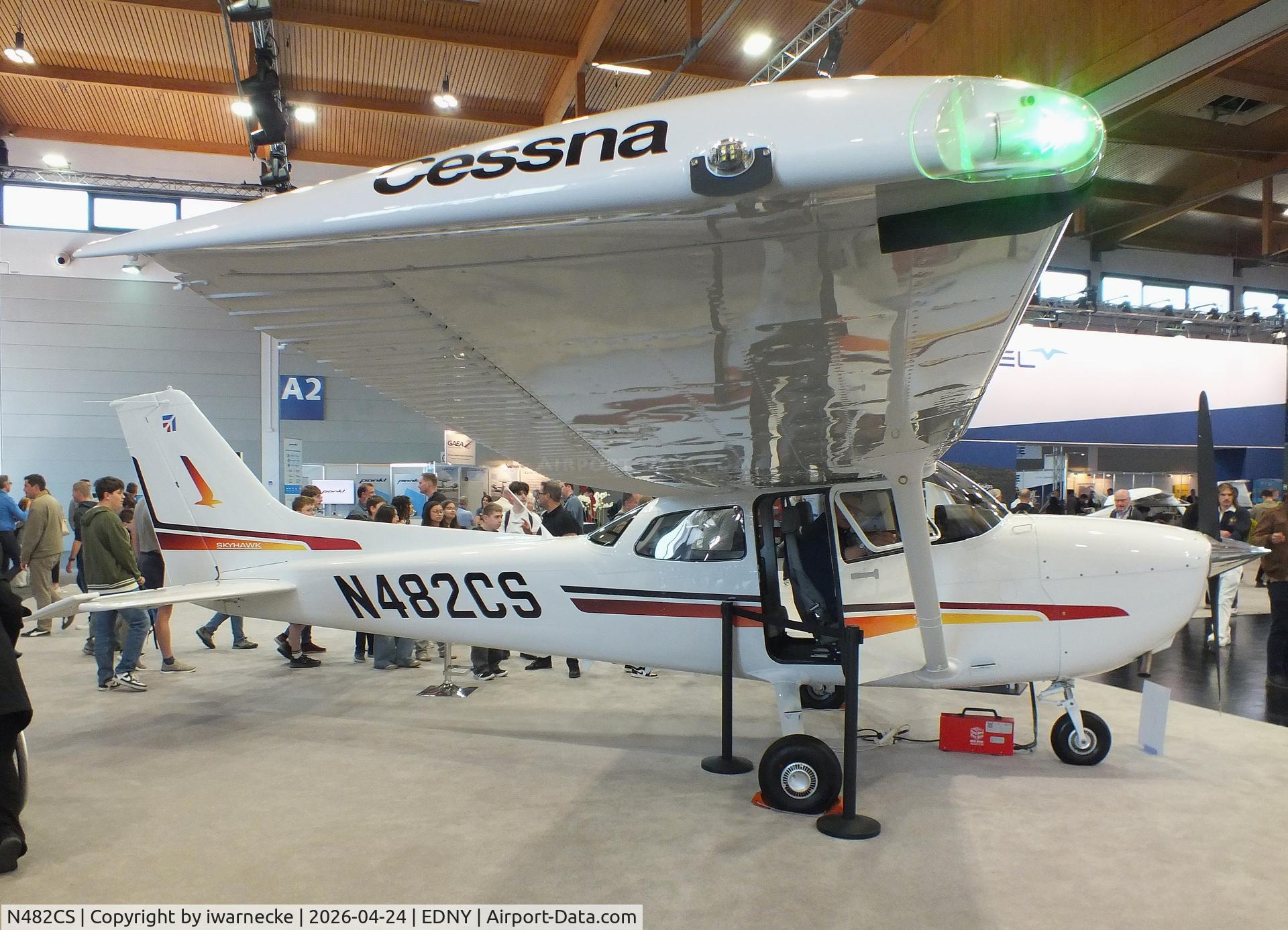 N482CS, 2026 Textron (Cessna) 172S, c/n 172S13482, Textron (Cessna) 172S at the AERO 2026, Friedrichshafen