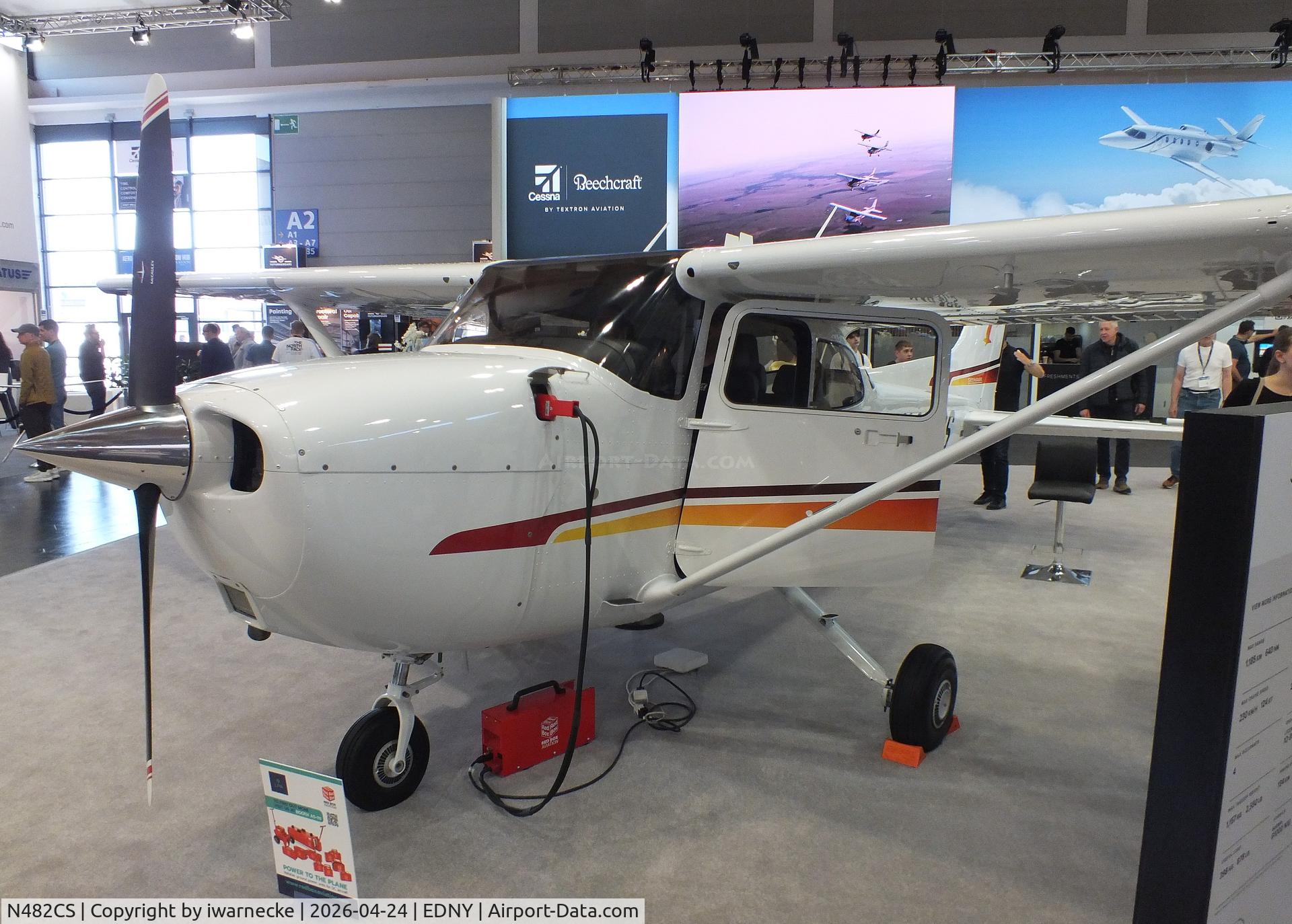 N482CS, 2026 Textron (Cessna) 172S, c/n 172S13482, Textron (Cessna) 172S at the AERO 2026, Friedrichshafen