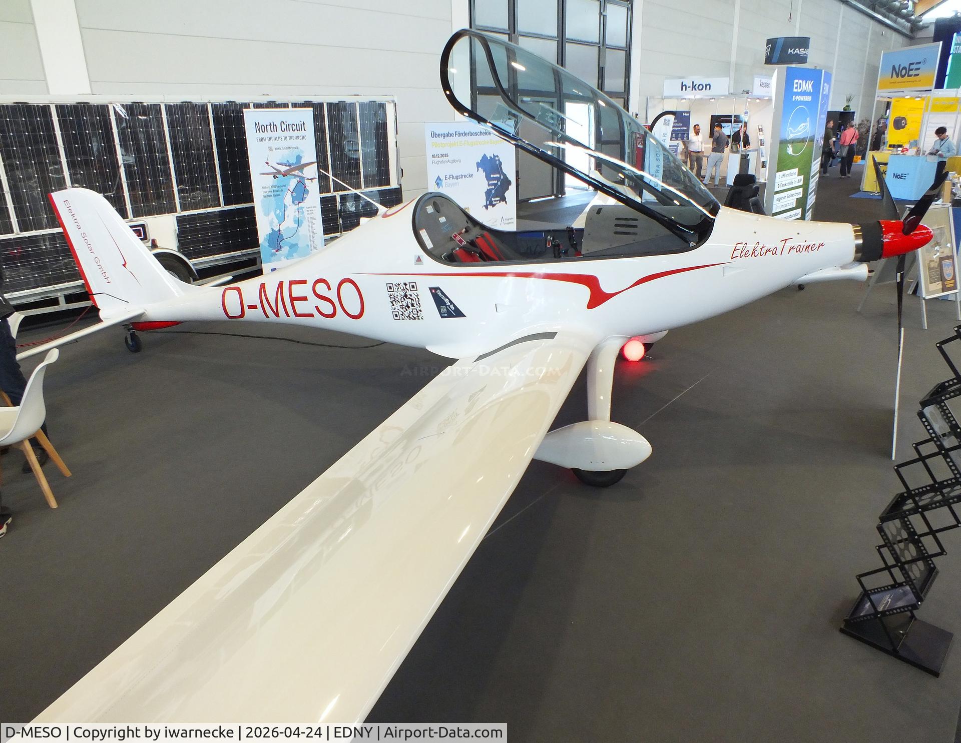 D-MESO, Elektra Solar Elektra Trainer, Elektra Solar Elektra Trainer at the AERO 2026, Friedrichshafen