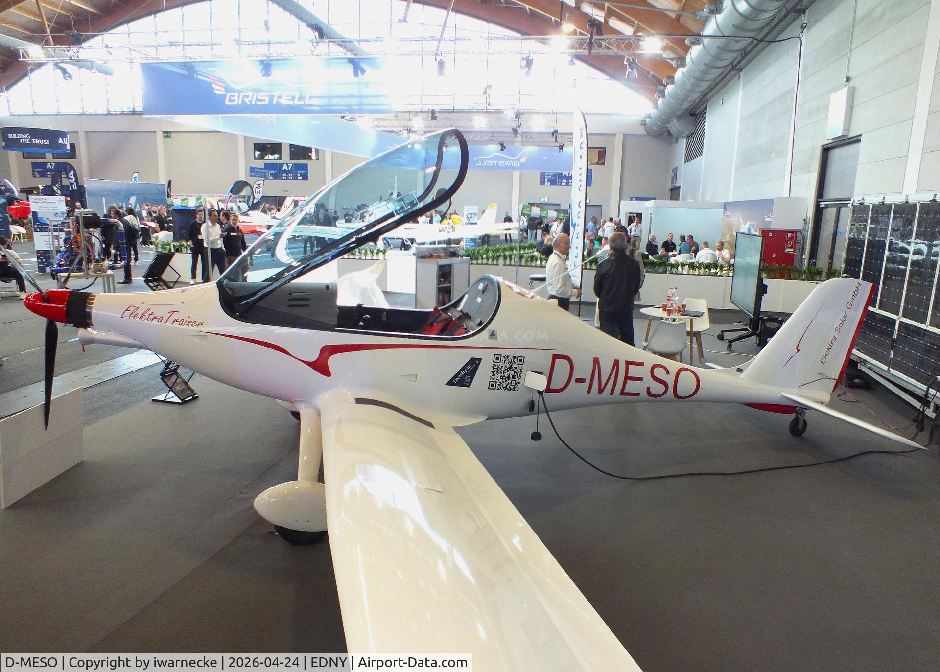 D-MESO, Elektra Solar Elektra Trainer, Elektra Solar Elektra Trainer at the AERO 2026, Friedrichshafen