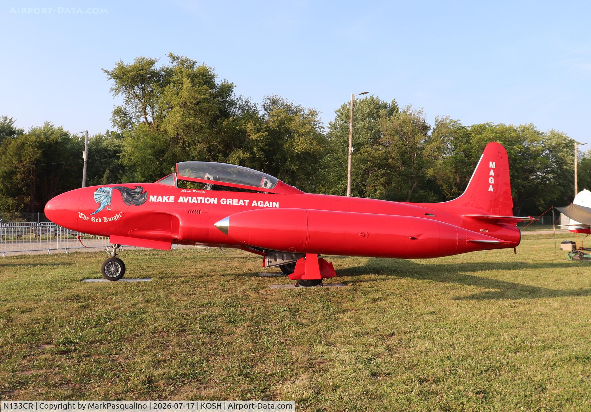 N133CR, 1955 Canadair T-33AN Silver Star 3, c/n T33-98, Canadair T-33AN Silver Star 3