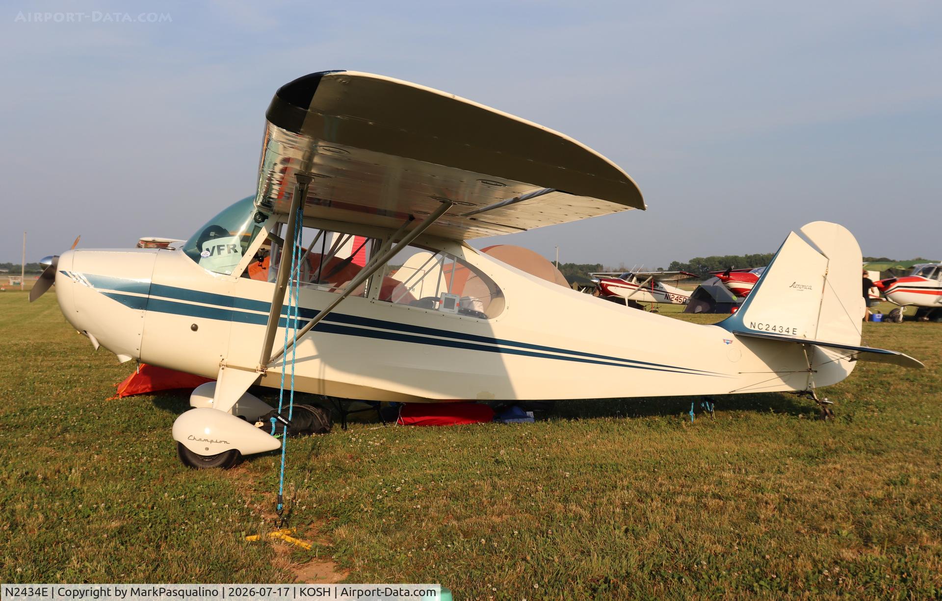 N2434E, 1946 Aeronca 7AC Champion, c/n 7AC-6013, Aeronca 7AC