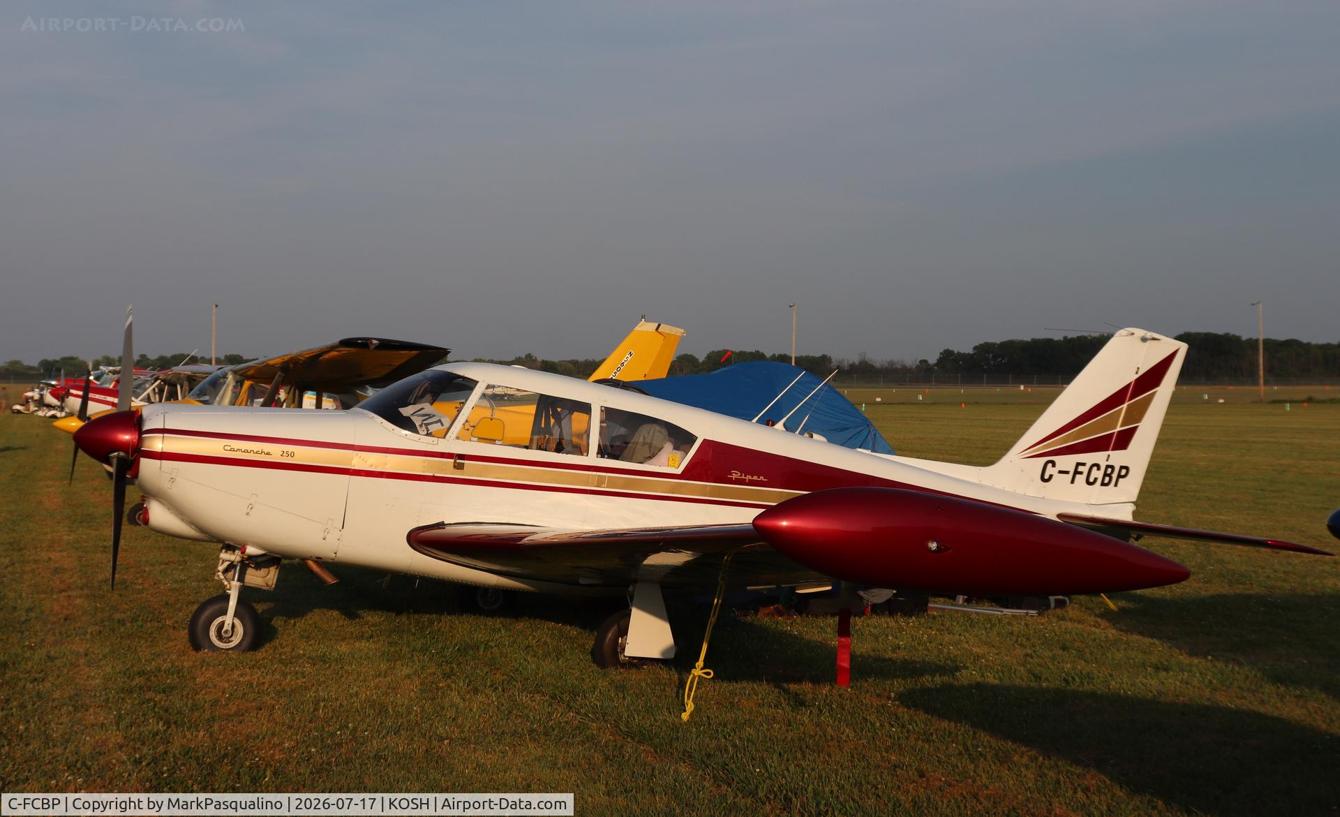 C-FCBP, 1960 Piper PA-24-250 Comanche, c/n 24-1918, Piper PA-24-250