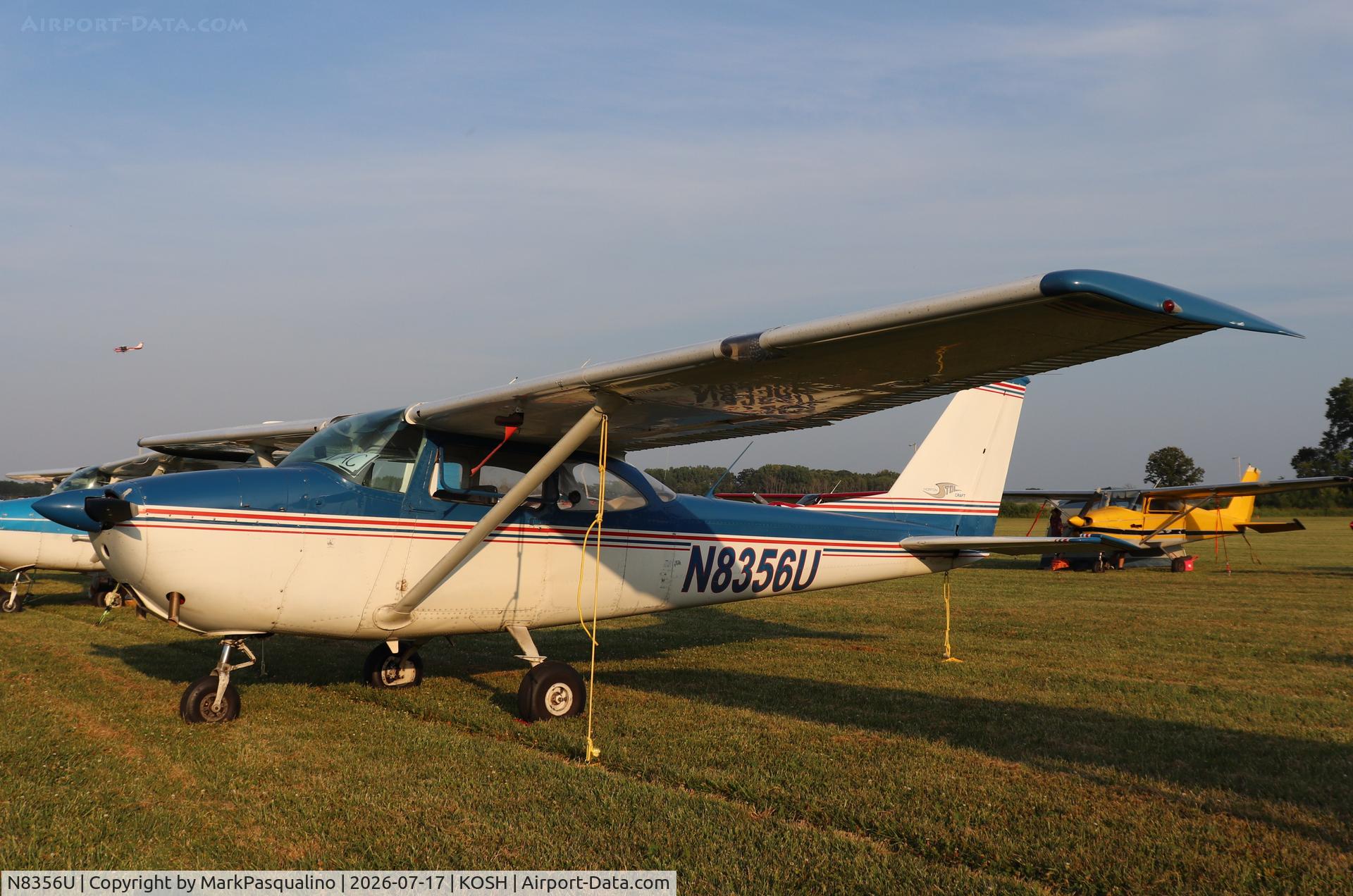 Aircraft N8356U, 1964 Cessna 172F, c/n 17252256, Cessna 172F, at KOSH, photo by MarkPasqualino