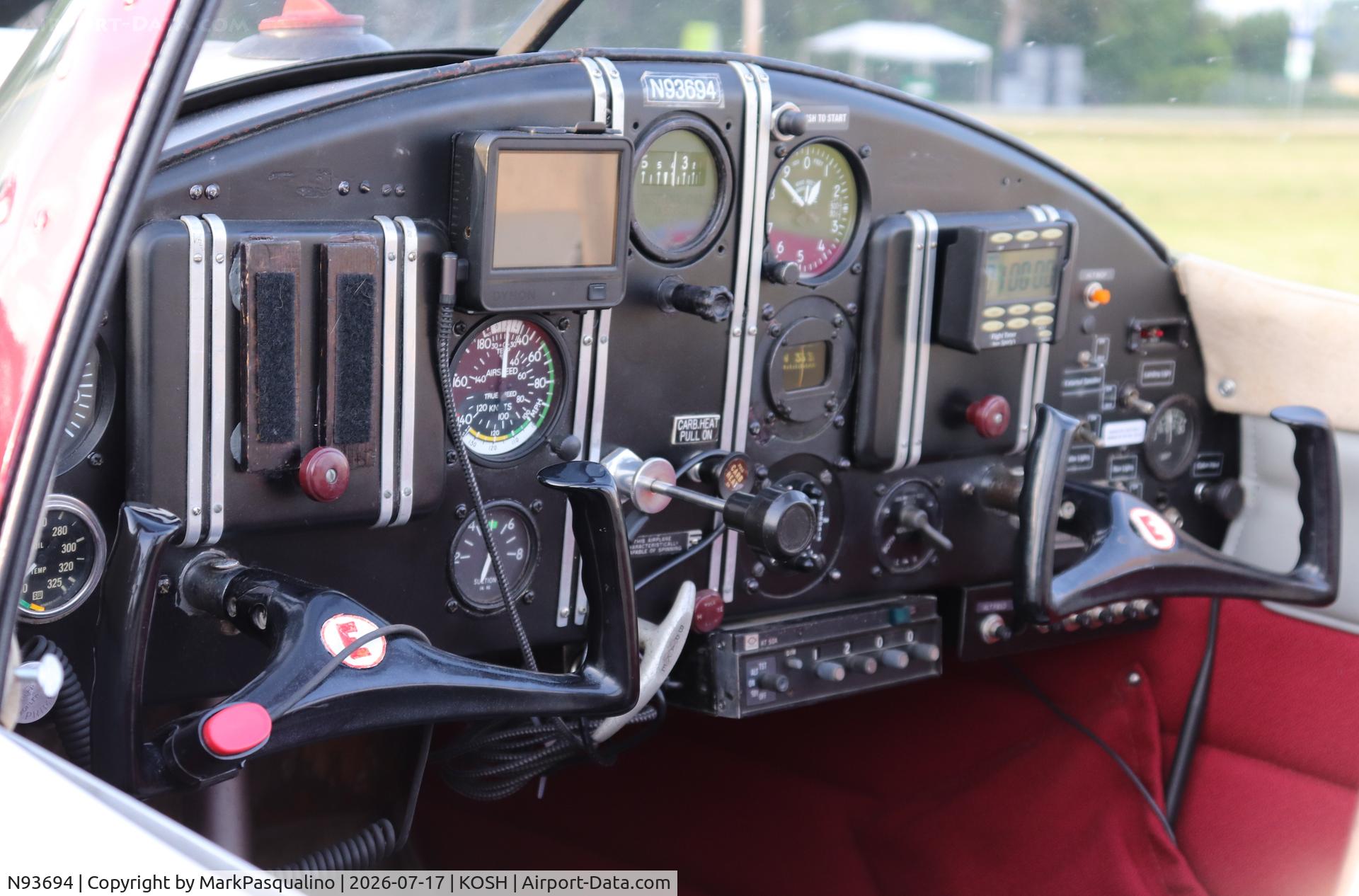 Aircraft N93694, 1946 Ercoupe 415-C, c/n 1017, Ercoupe 415-C, at KOSH, photo by MarkPasqualino