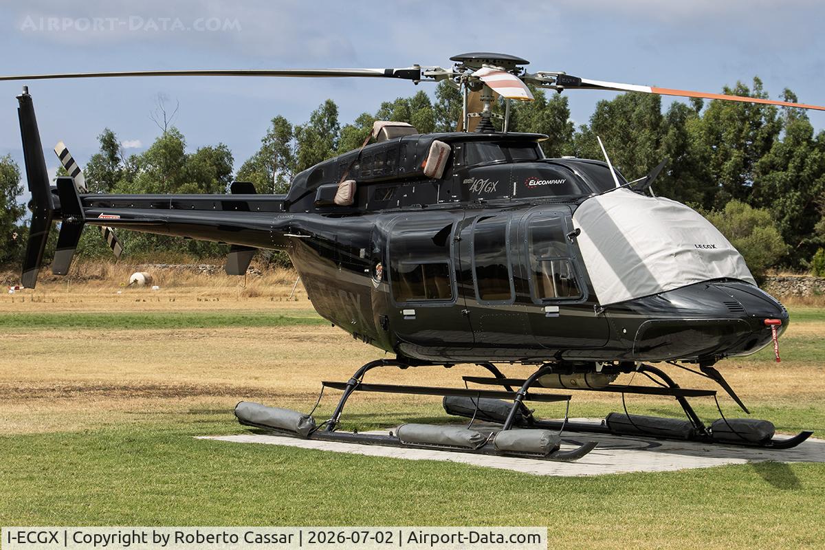 Aircraft I-ECGX, 2014 Bell 407GX, c/n 54557, Olbia La Smeraldina Airfield, photo by Roberto Cassar
