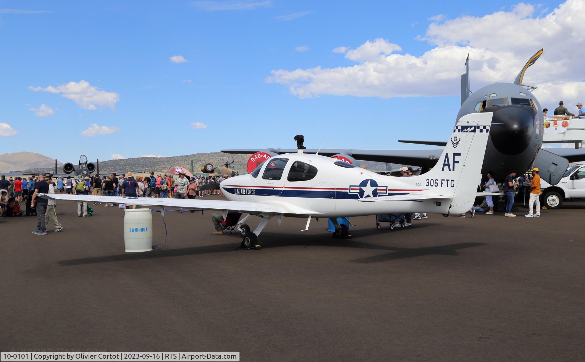 Aircraft 10-0101, Cirrus T-53A Kadet II, c/n 2086, 2023 air races, at RTS, photo by Olivier Cortot