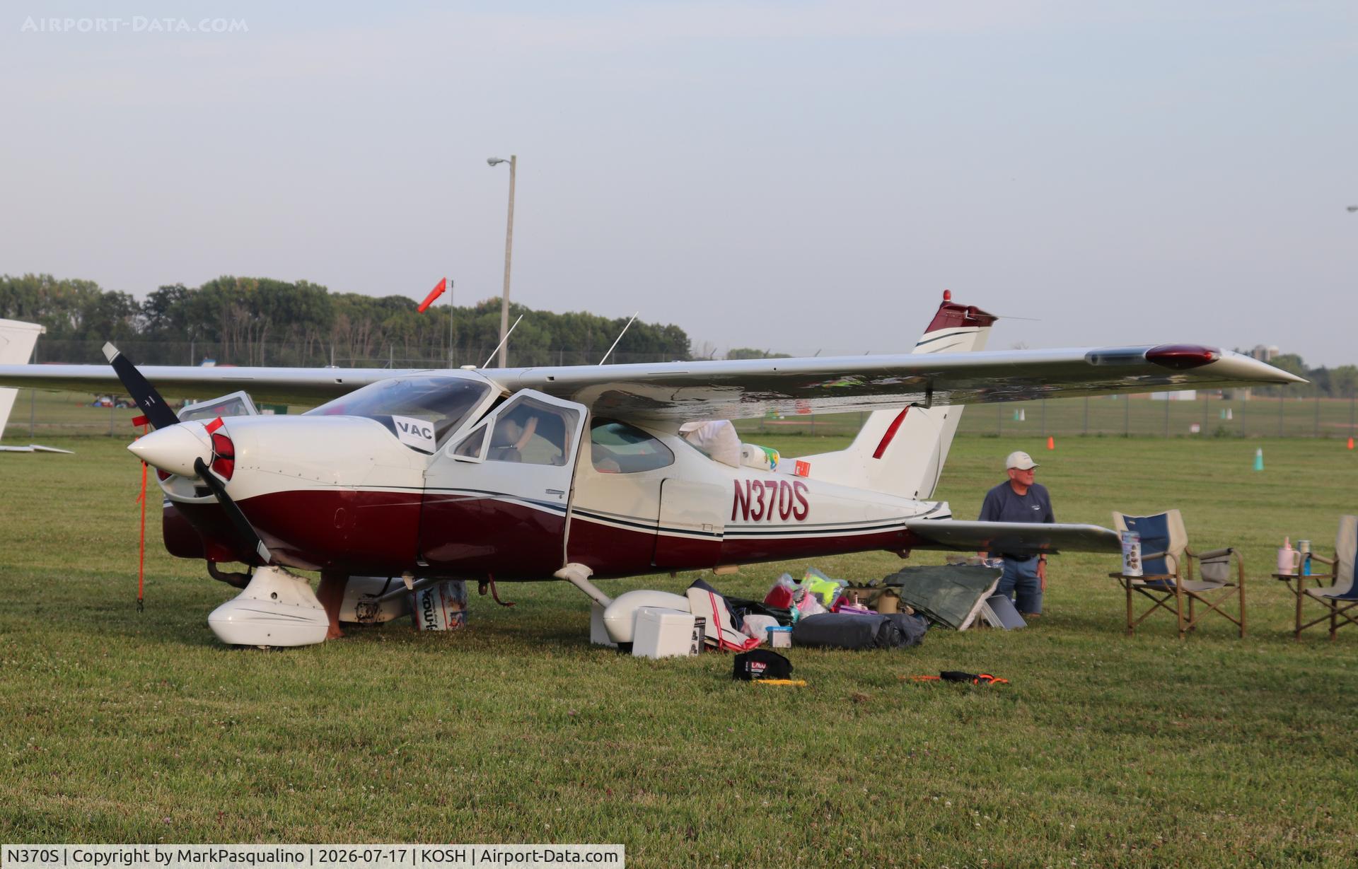 Aircraft N370S, 1968 Cessna 177 Cardinal, c/n 17700692, Cessna 177, at KOSH, photo by MarkPasqualino