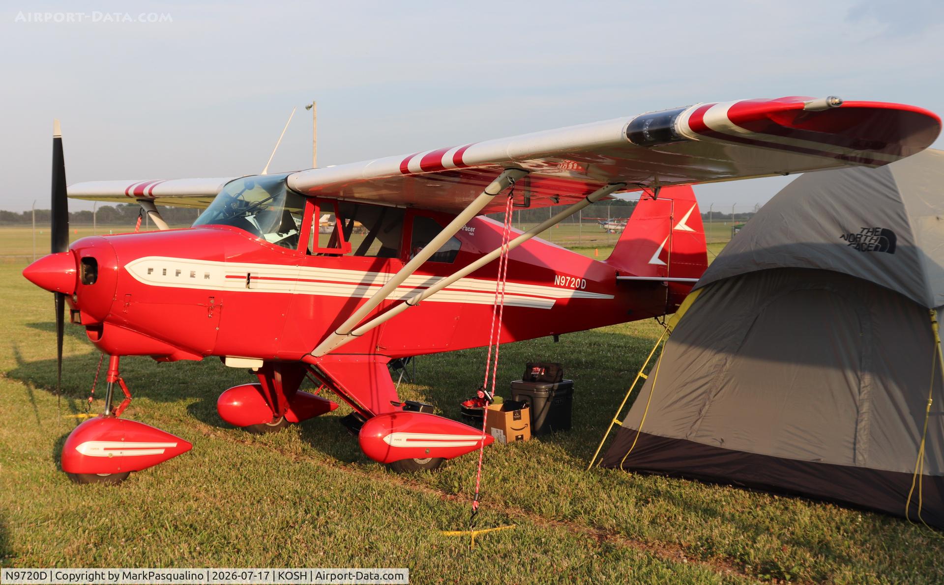 Aircraft N9720D, 1959 Piper PA-22-160 Tri Pacer, c/n 22-6632, Piper PA-22-160, at KOSH, photo by MarkPasqualino