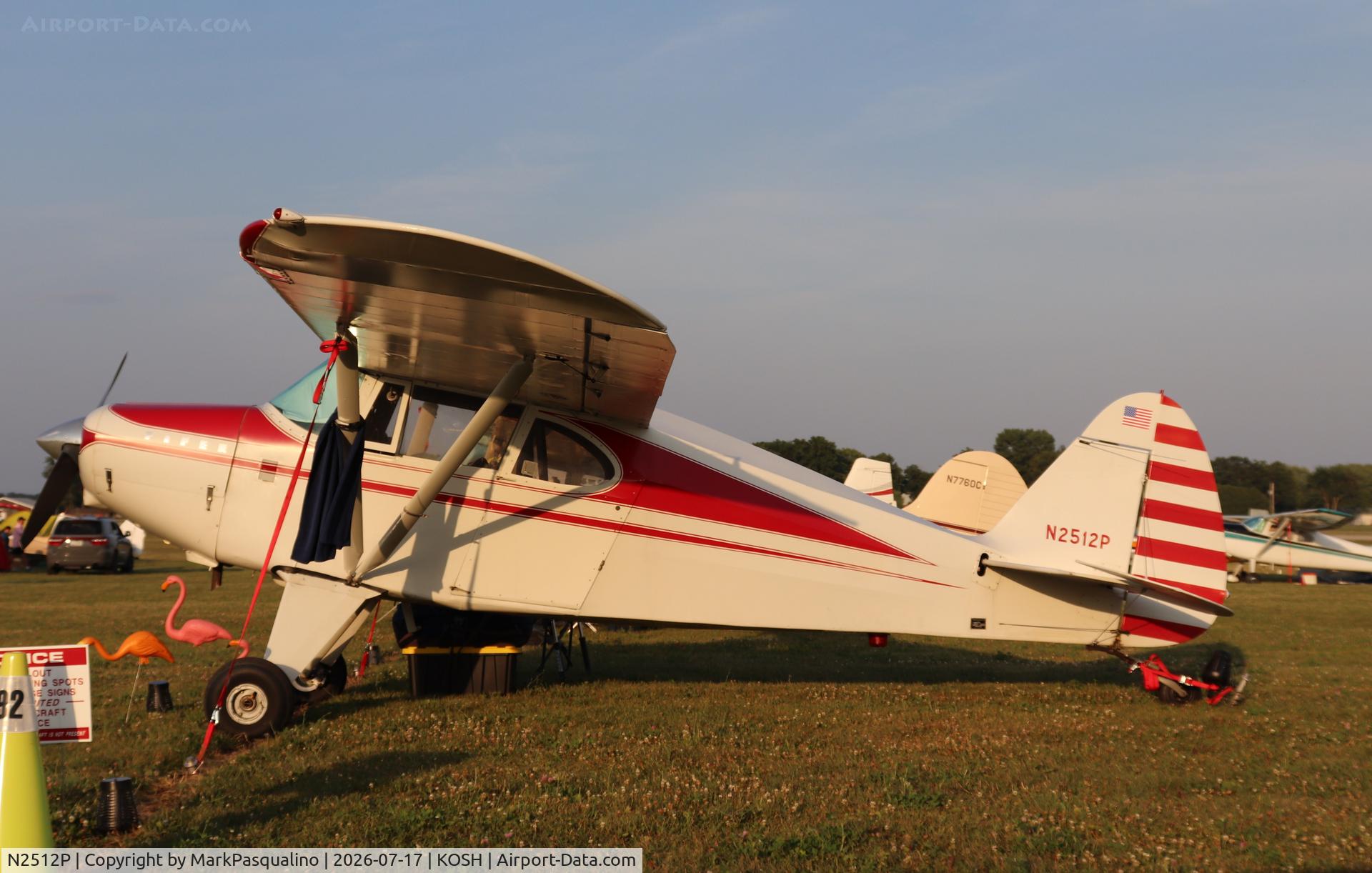 Aircraft N2512P, 1955 Piper PA-22-150 Tri-Pacer, c/n 22-2874, Piper PA-22-150, at KOSH, photo by MarkPasqualino