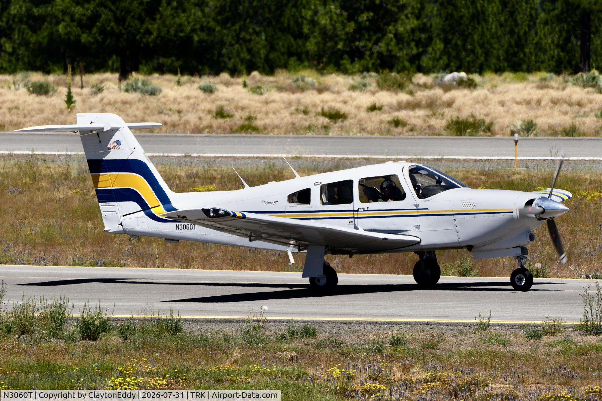 Aircraft N3060T, 1979 Piper PA-28RT-201T Arrow IV, c/n 28R-7931087, Truckee Tahoe airport in California 2026, at TRK, photo by ClaytonEddy