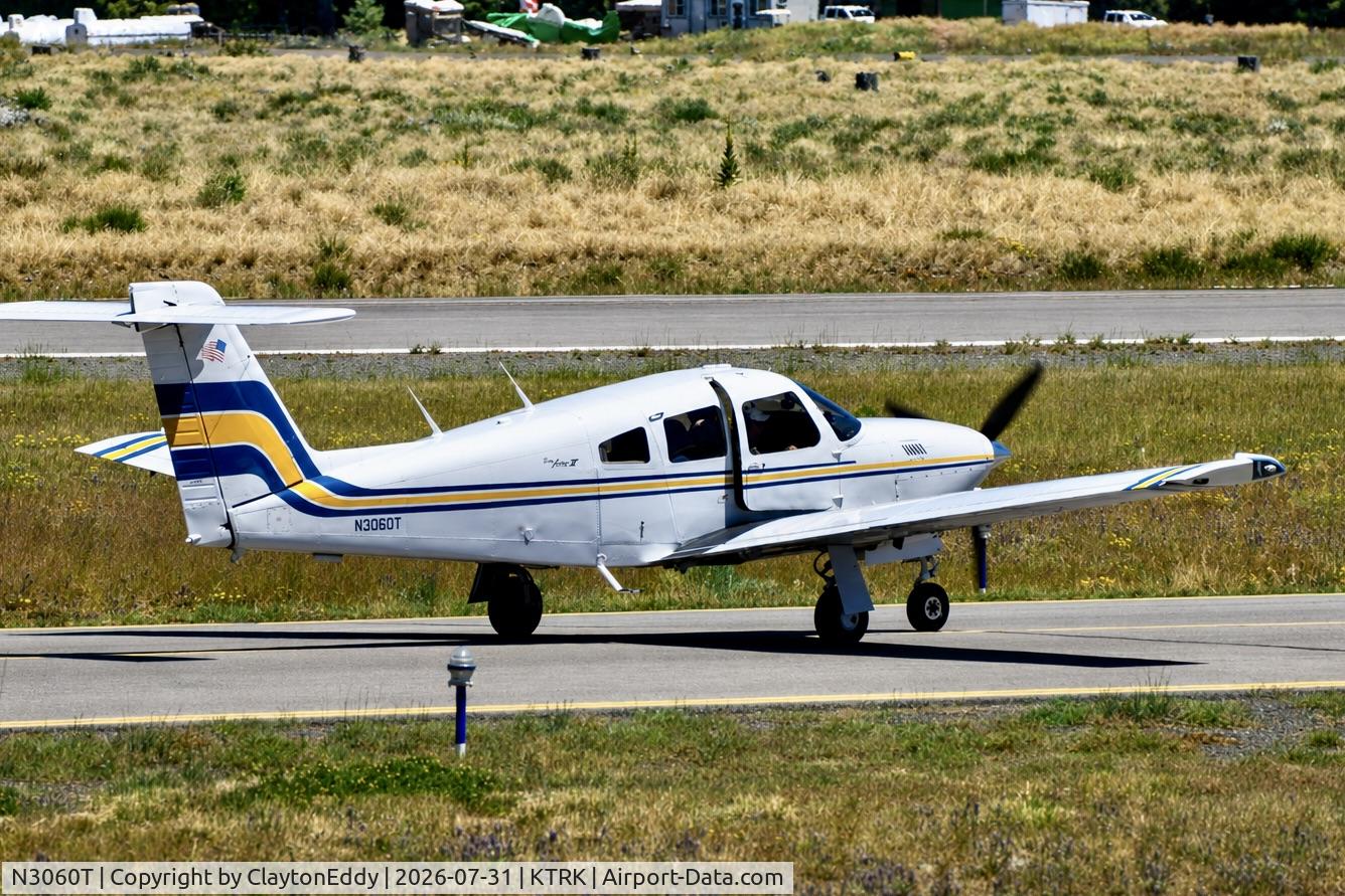 Aircraft N3060T, 1979 Piper PA-28RT-201T Arrow IV, c/n 28R-7931087, Truckee Tahoe airport in Califorina 2026, at KTRK, photo by ClaytonEddy