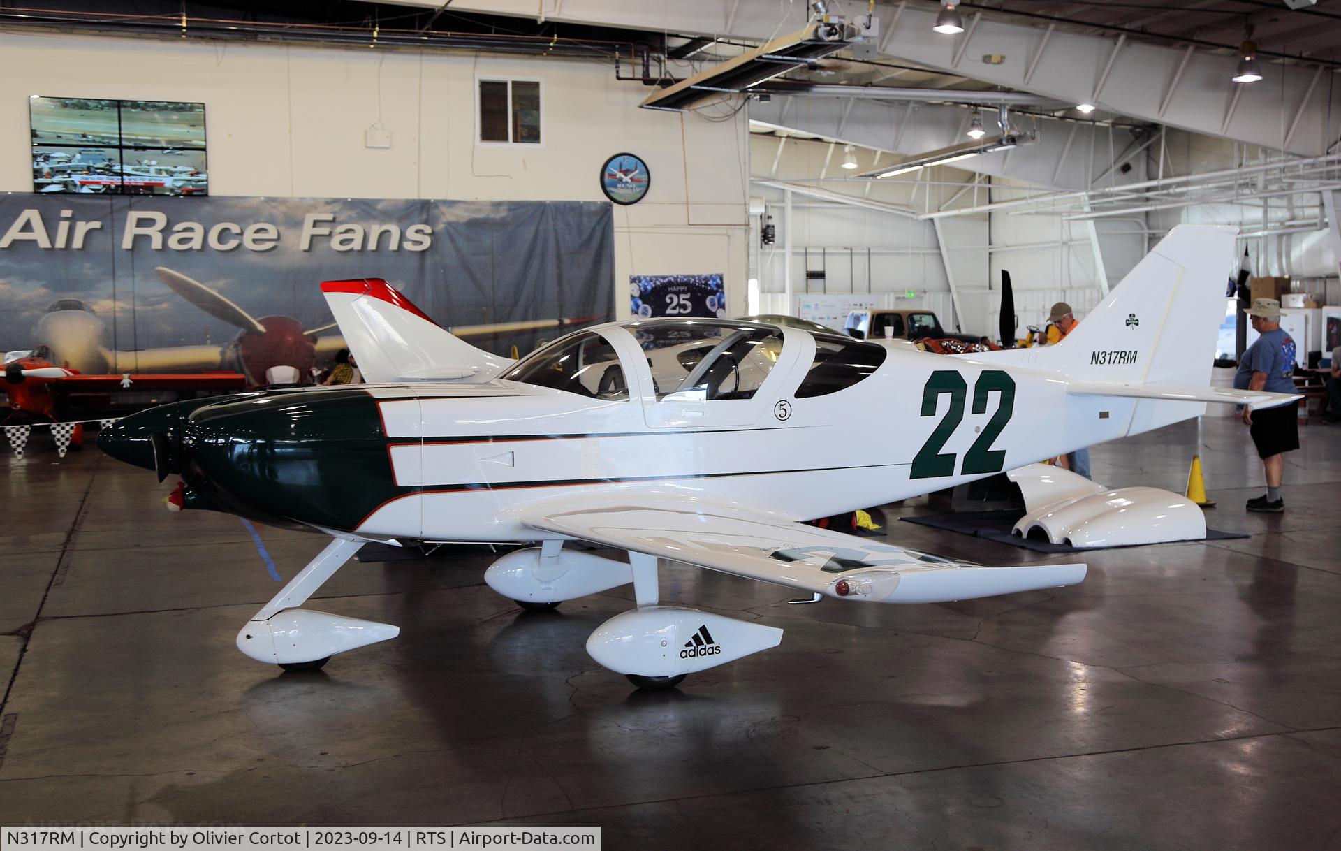 Aircraft N317RM, Stoddard-Hamilton Glasair II-S, c/n 2084, 2023 air races, at RTS, photo by Olivier Cortot